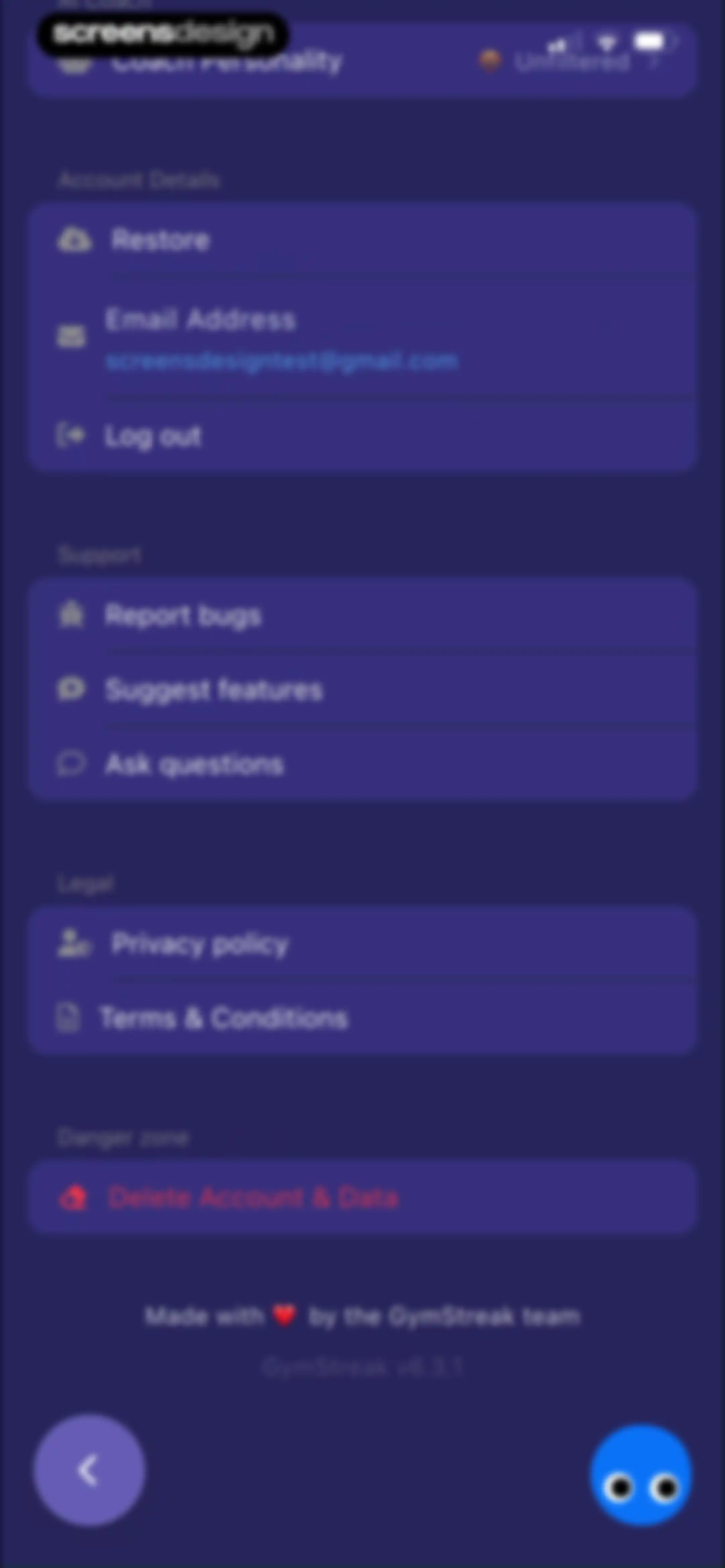 GymStreak: AI Personal Trainer screen 207