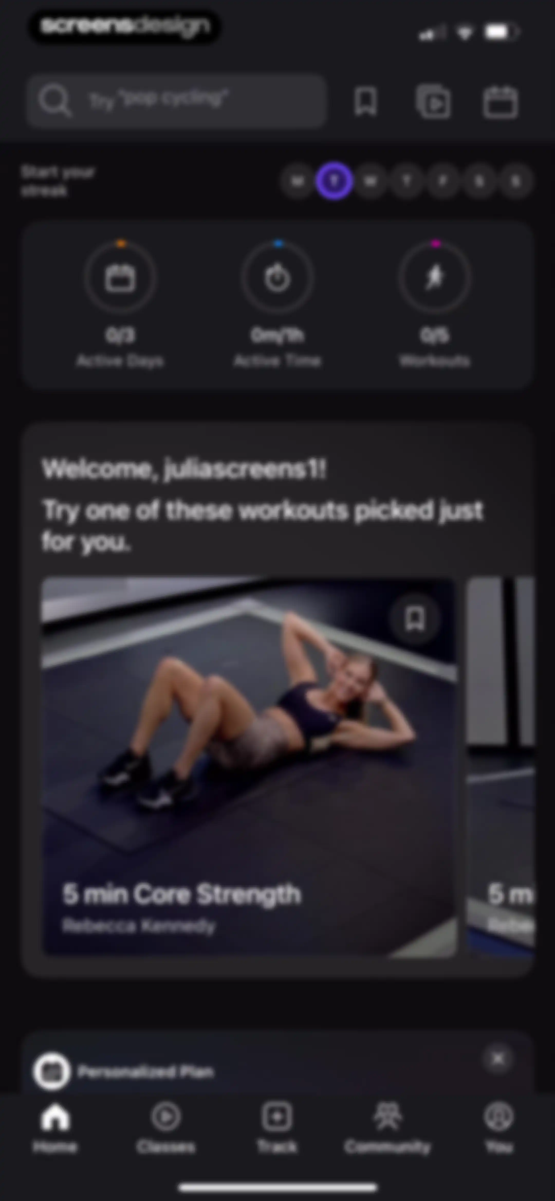 Peloton: Fitness & Workouts screen 34