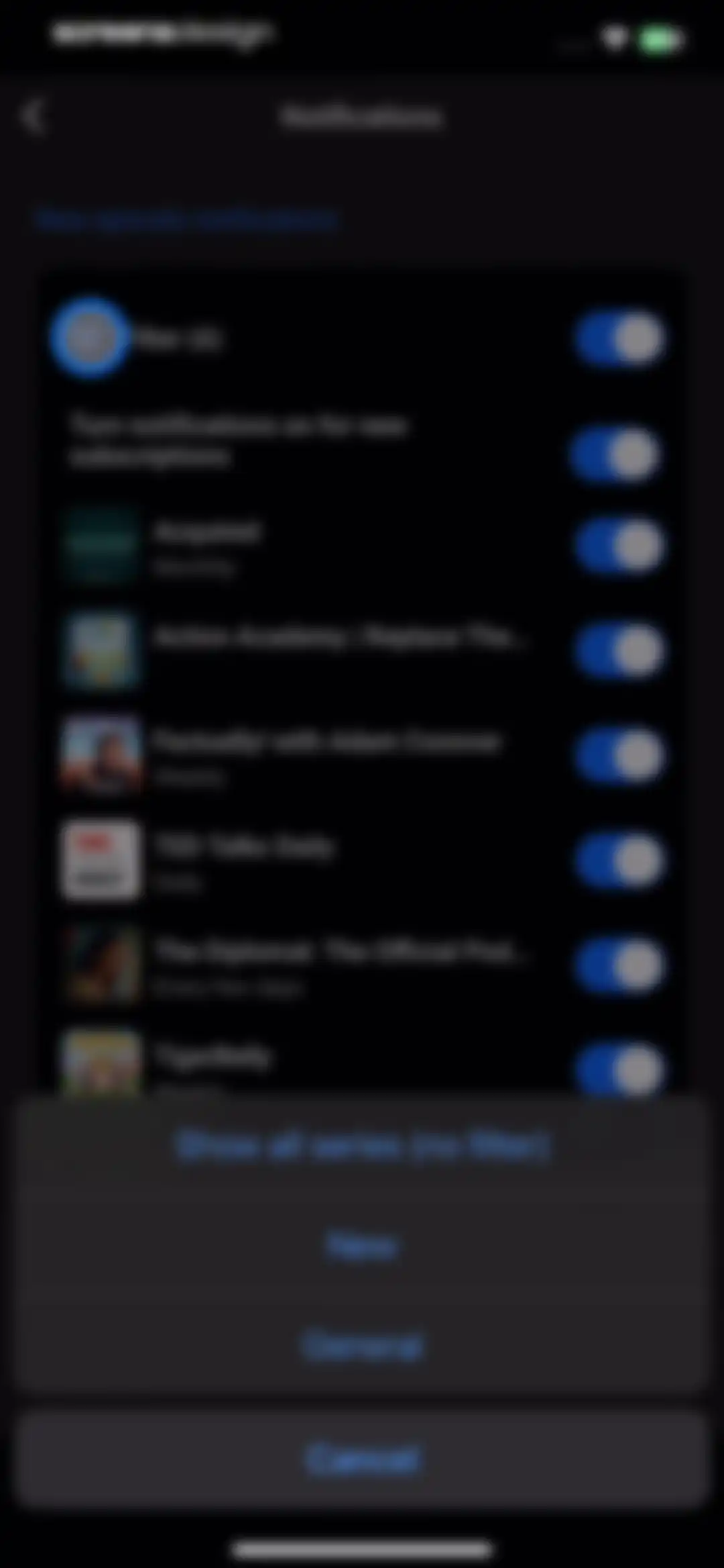 Breaker—The social podcast app screen 108