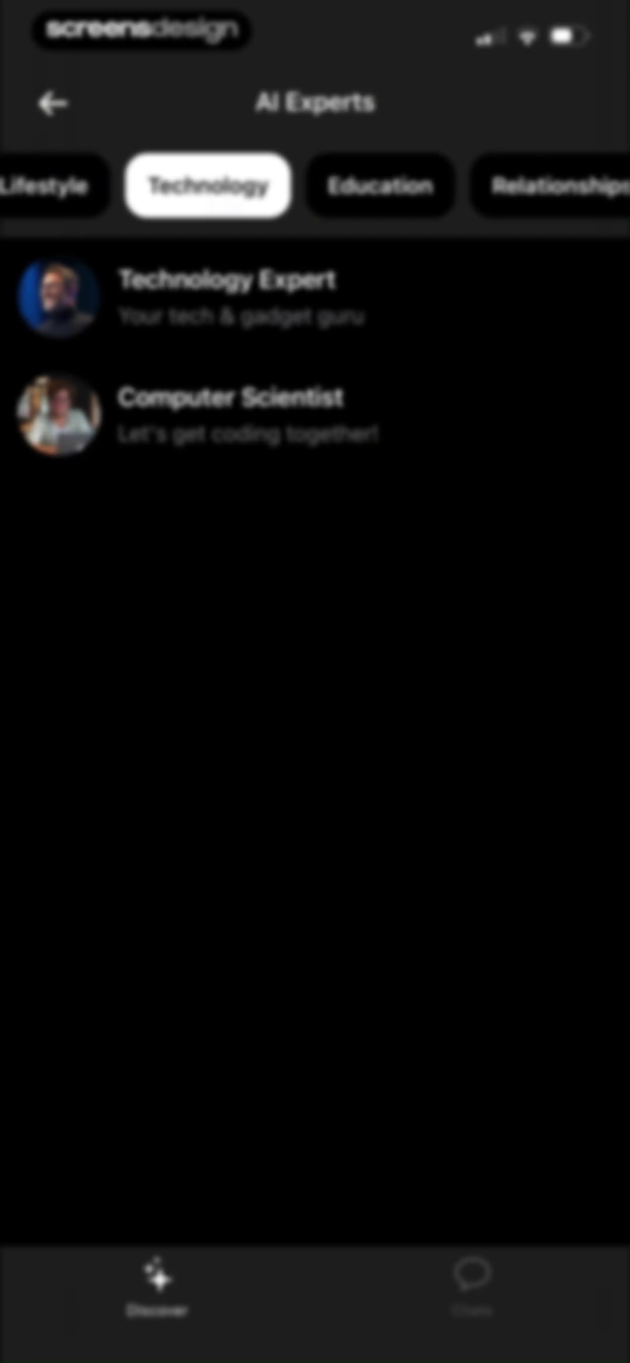 AI Chatbot: Pixi screen 50