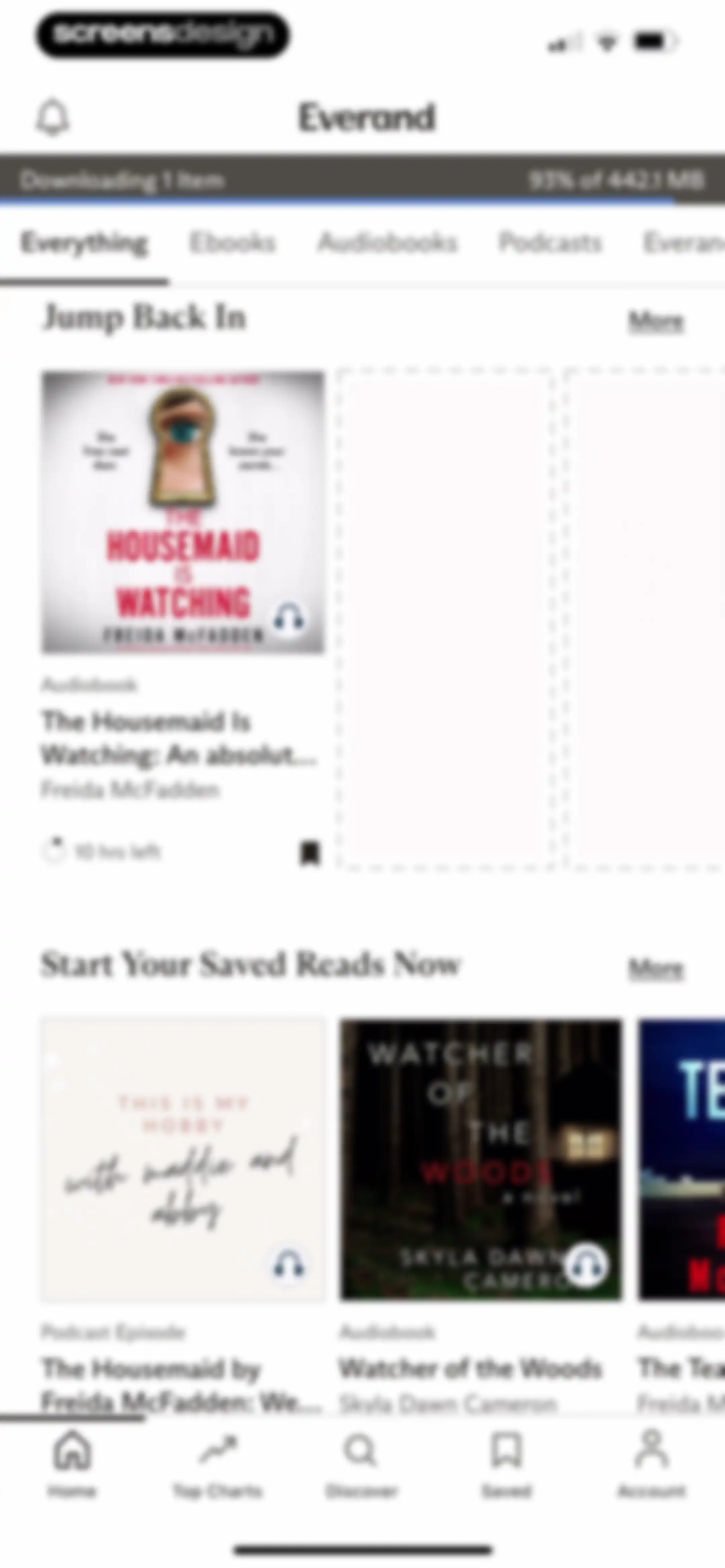 Everand: Audiobooks & Ebooks screen 54
