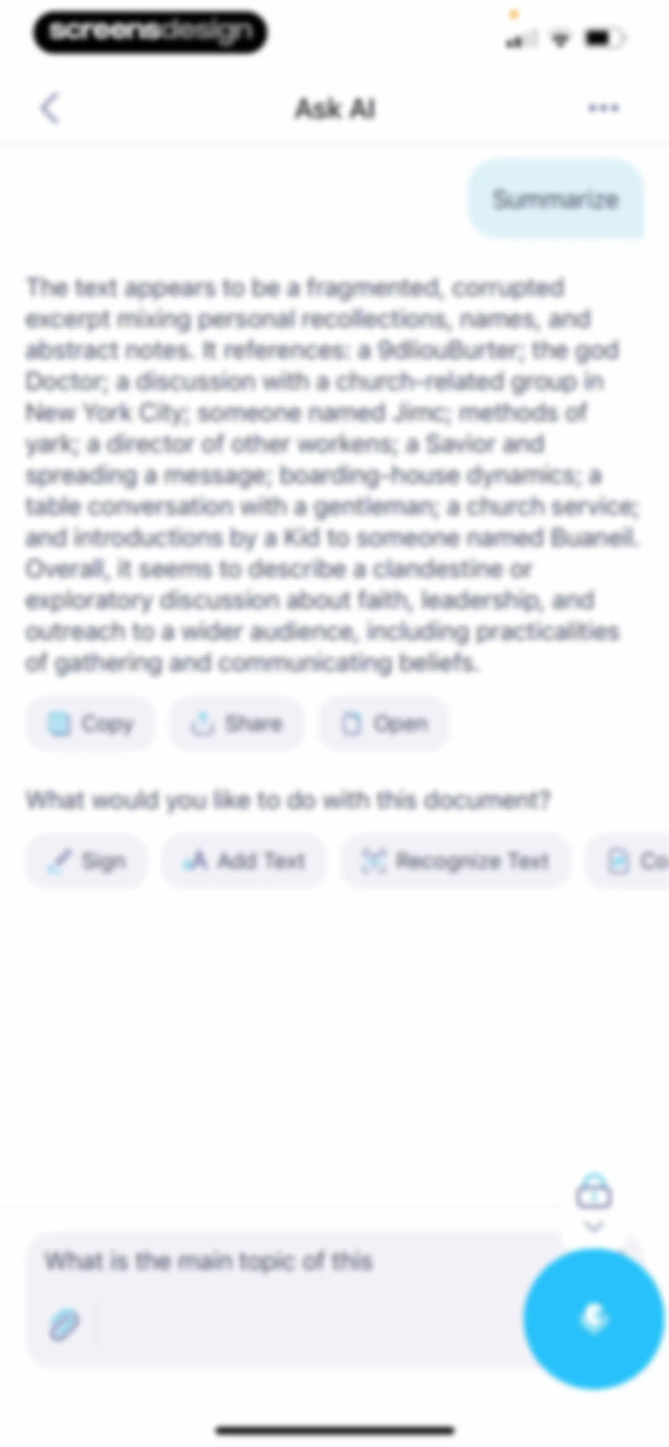 iScanner: PDF Document Scanner screen 113