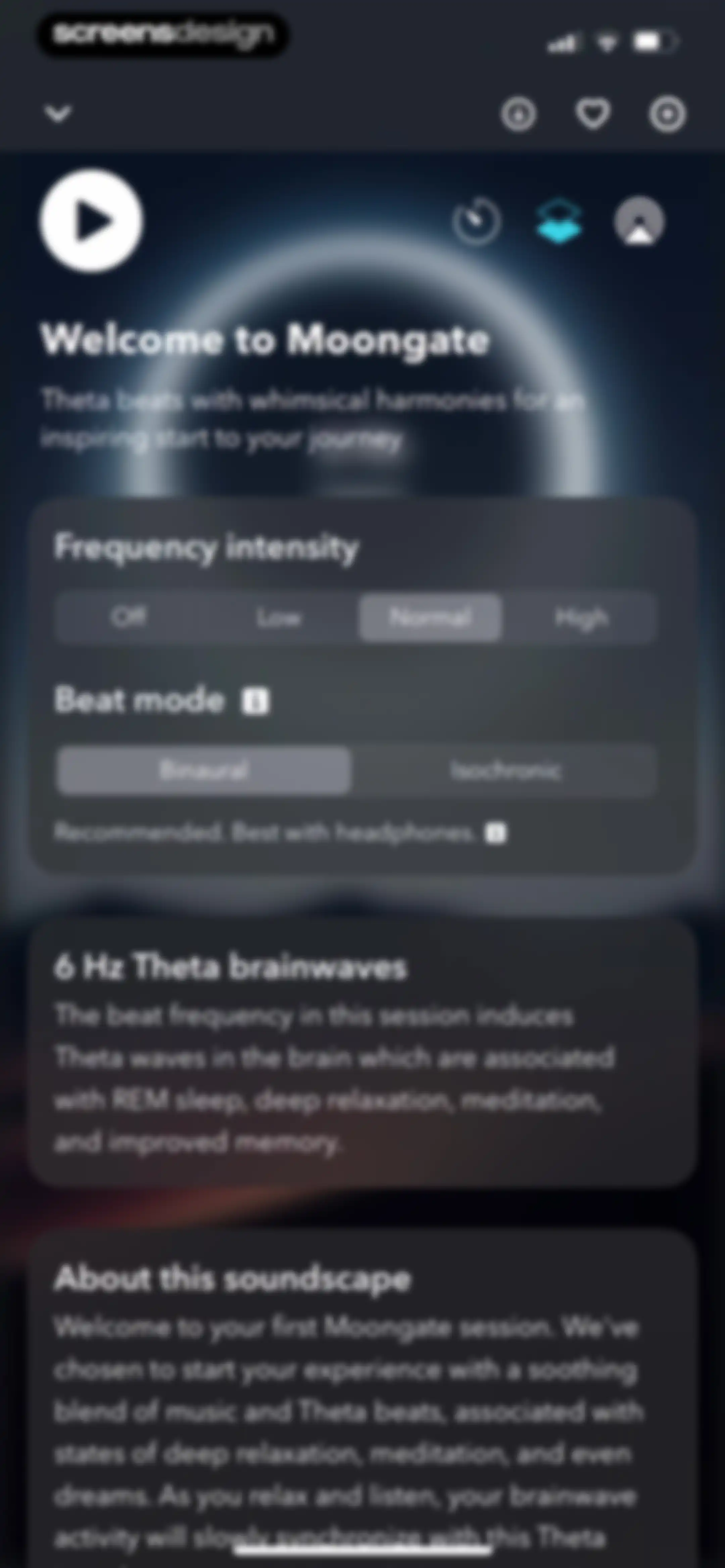 Moongate: Binaural Beats screen 60