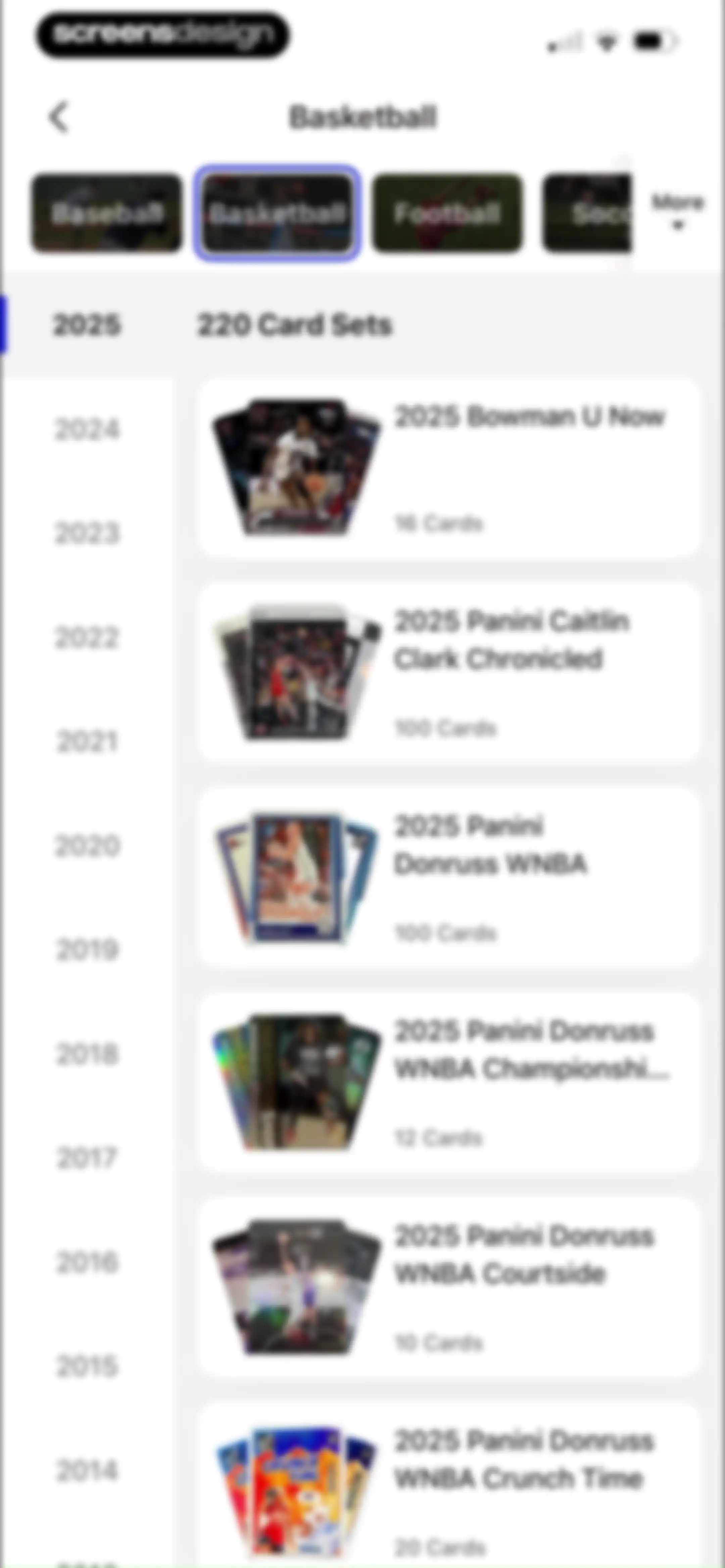 Sports Card Scanner: Spoly screen 40