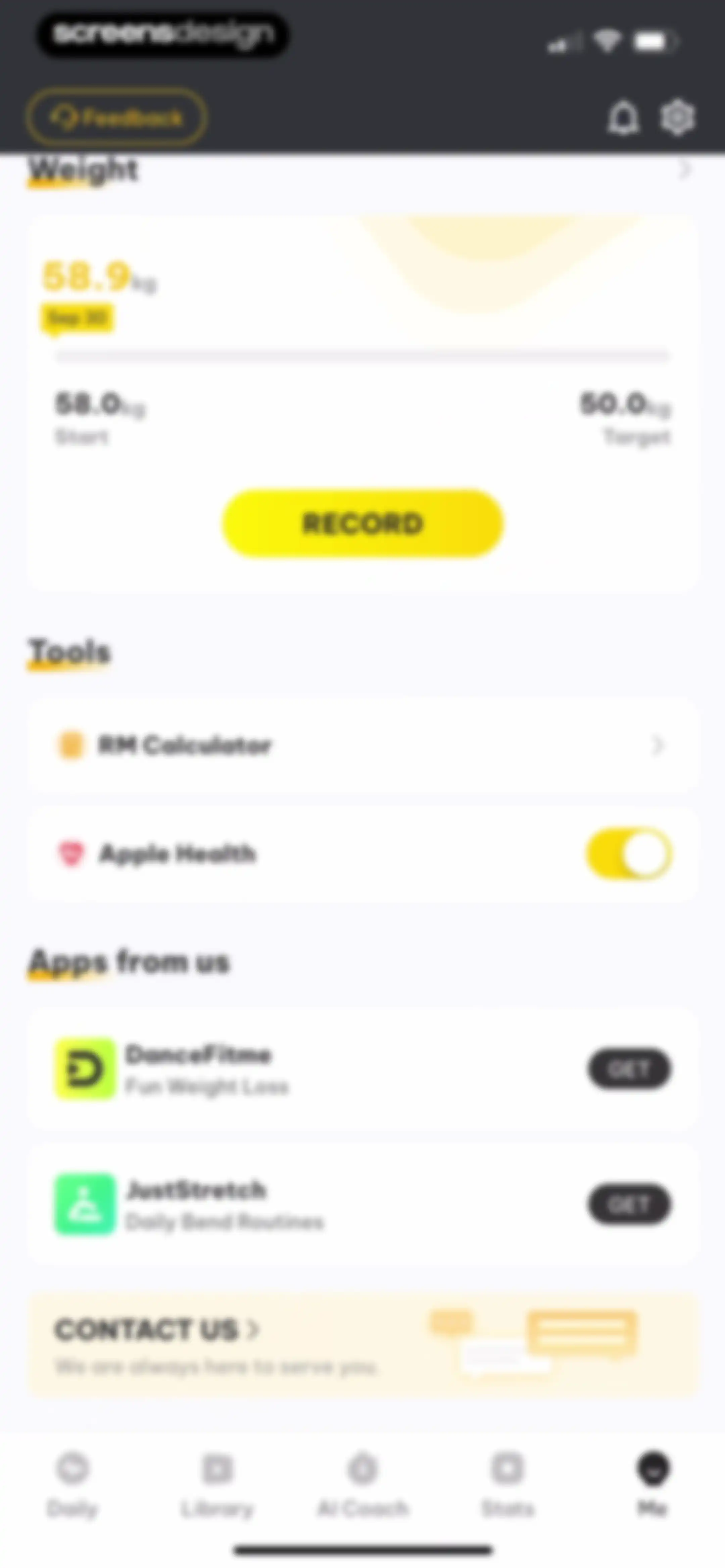Muscle Monster Workout Planner screen 121