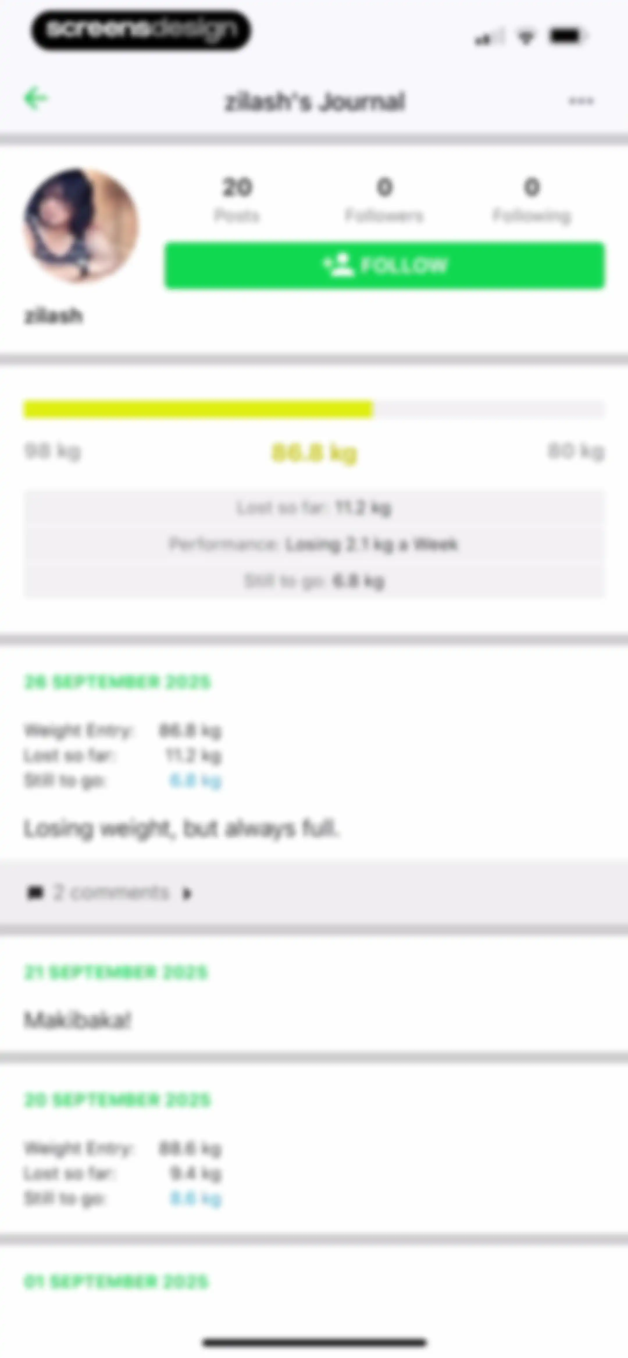 Calorie Counter by fatsecret screen 91