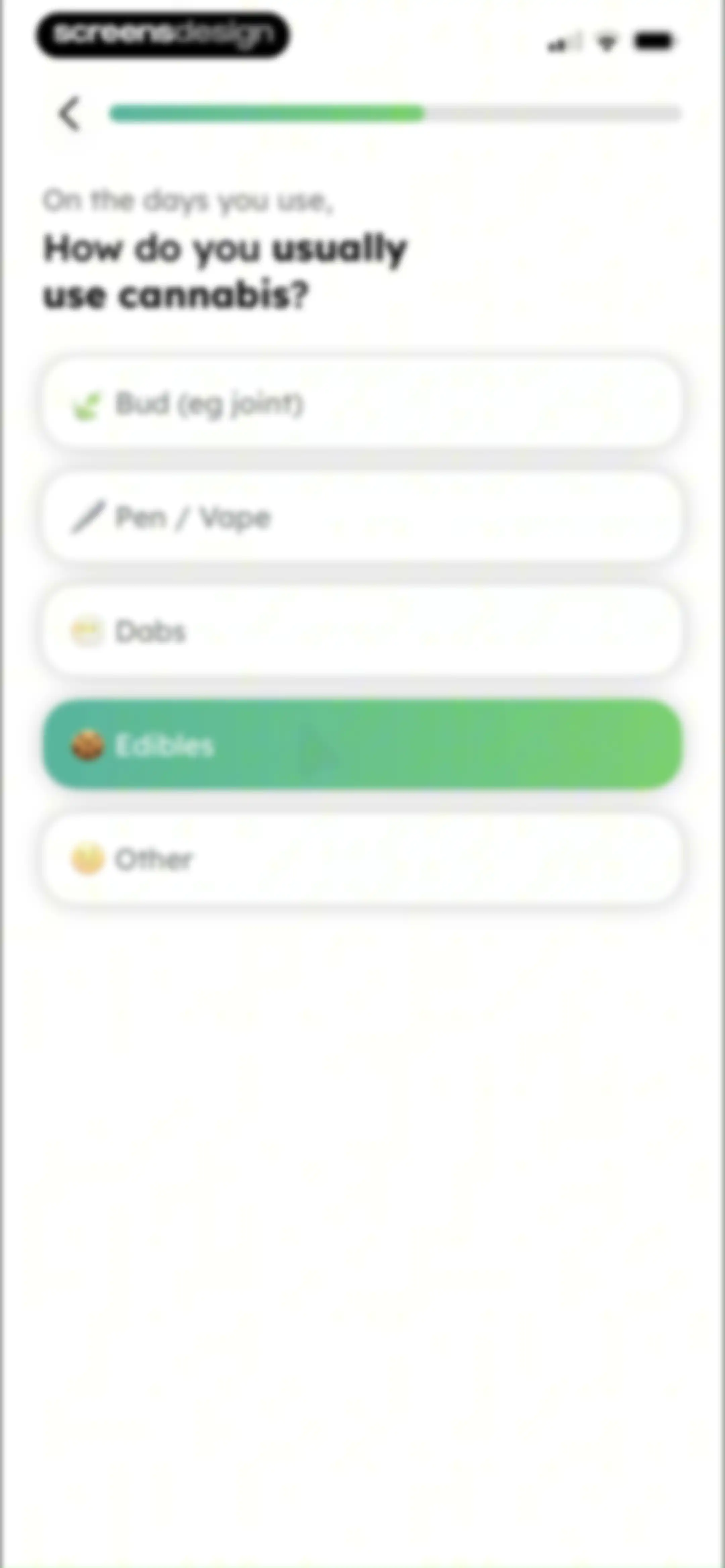 Clear30: Reset From Weed screen 10
