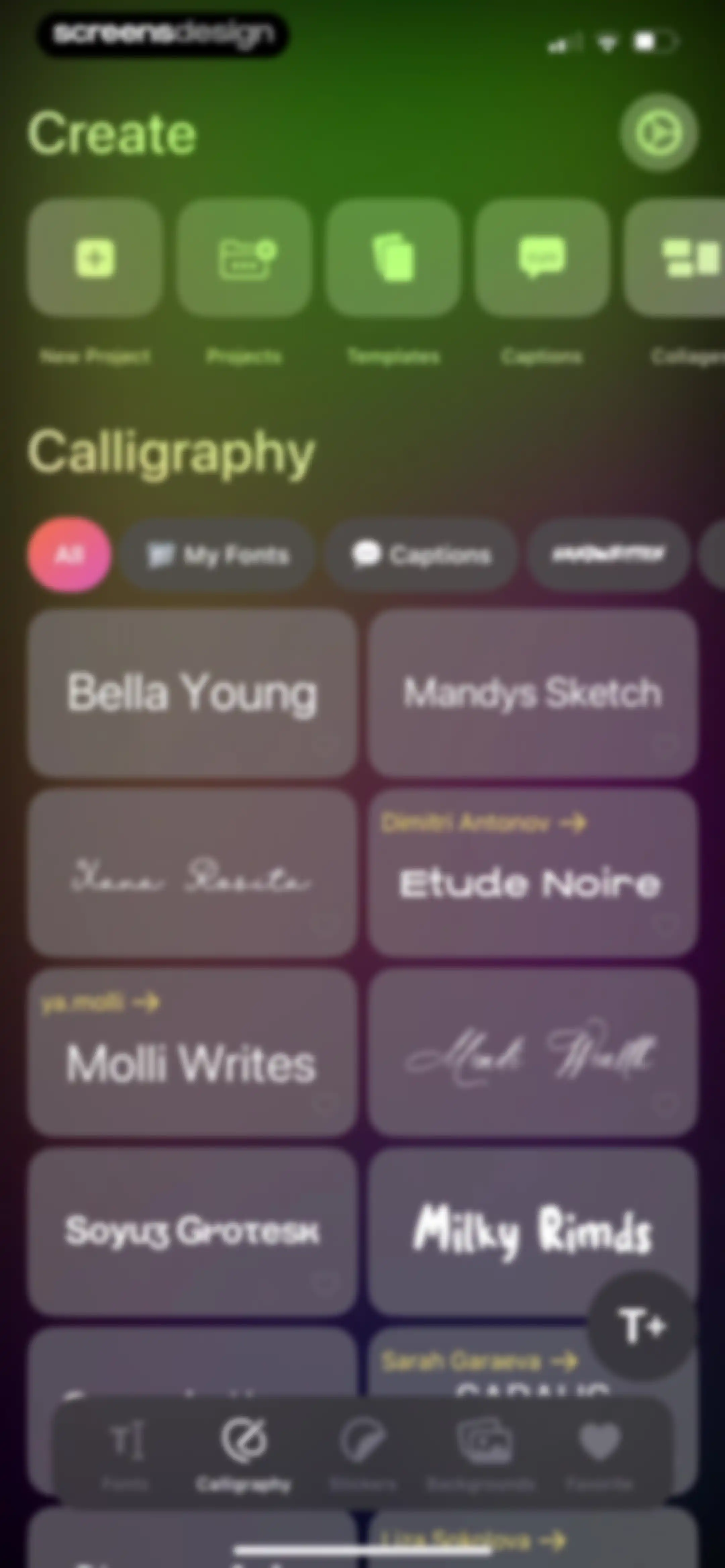 Leto: Font for Instagram Story screen 17