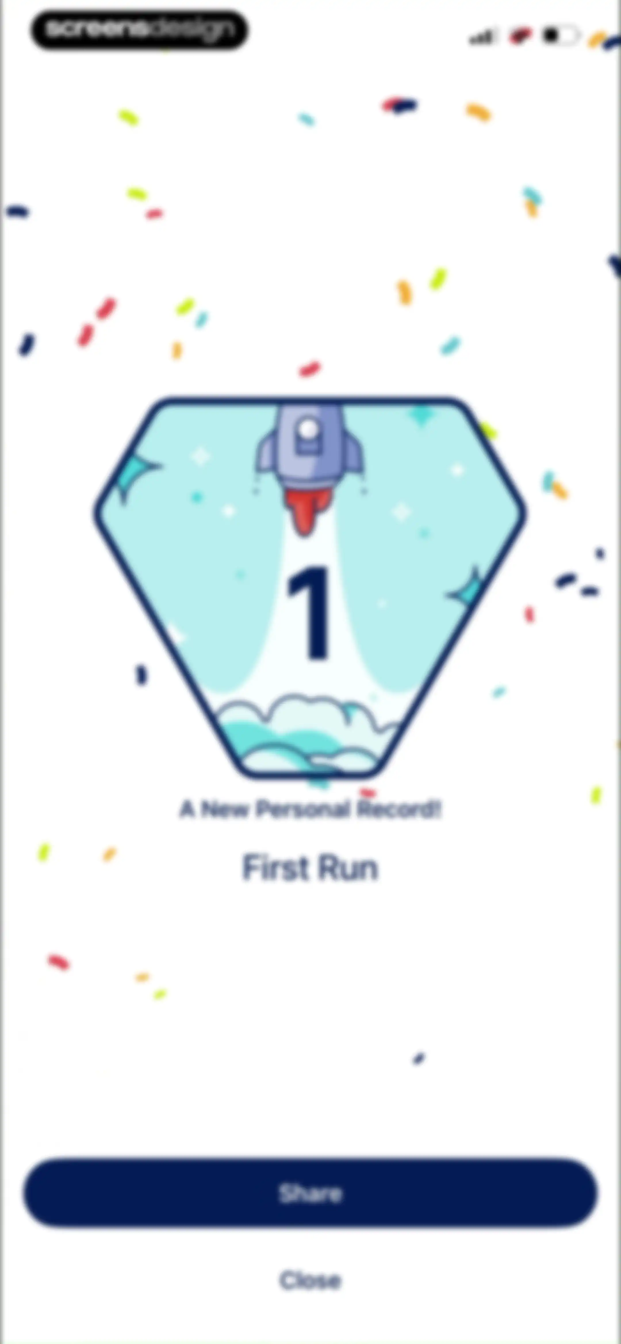 ASICS Runkeeper—Run Tracker screen 57