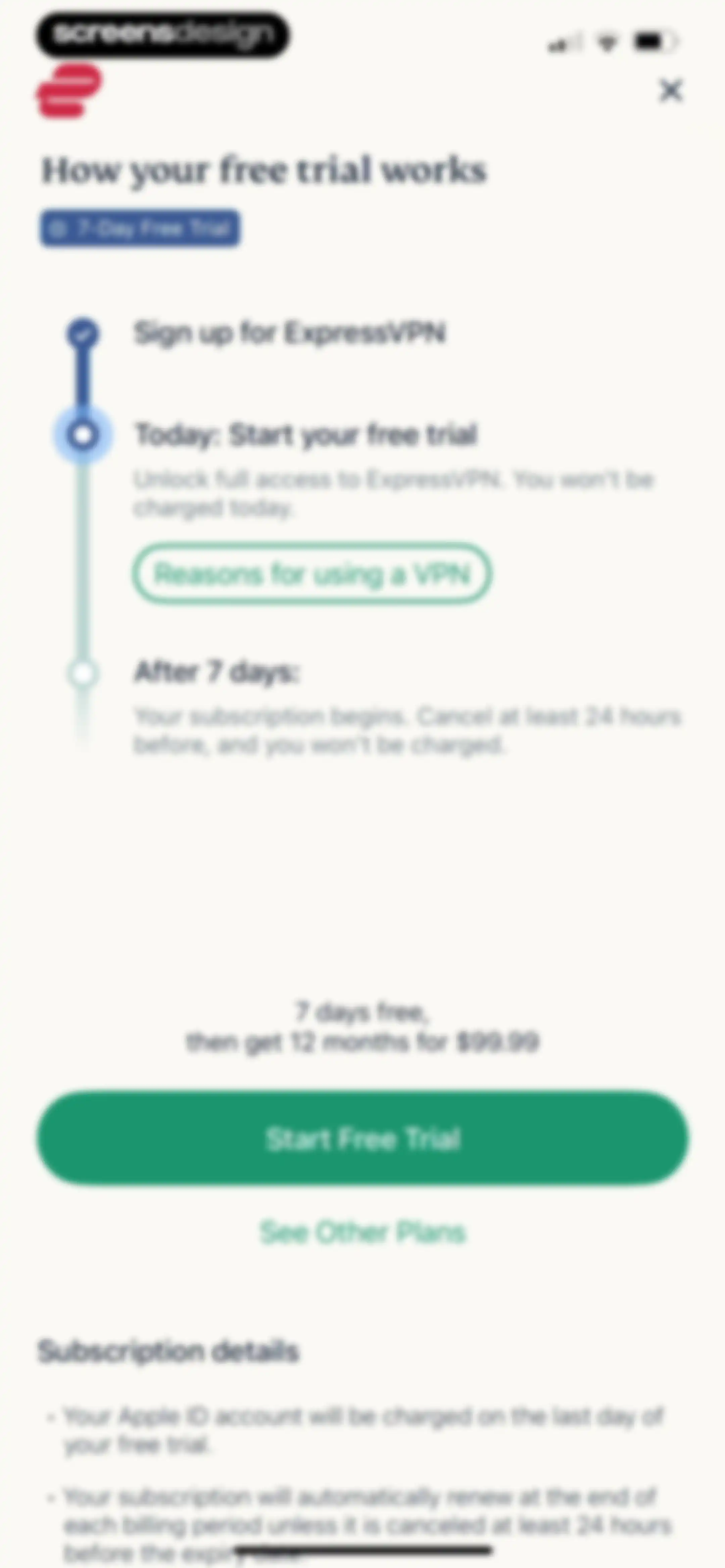 ExpressVPN · Secure & Fast VPN screen 3