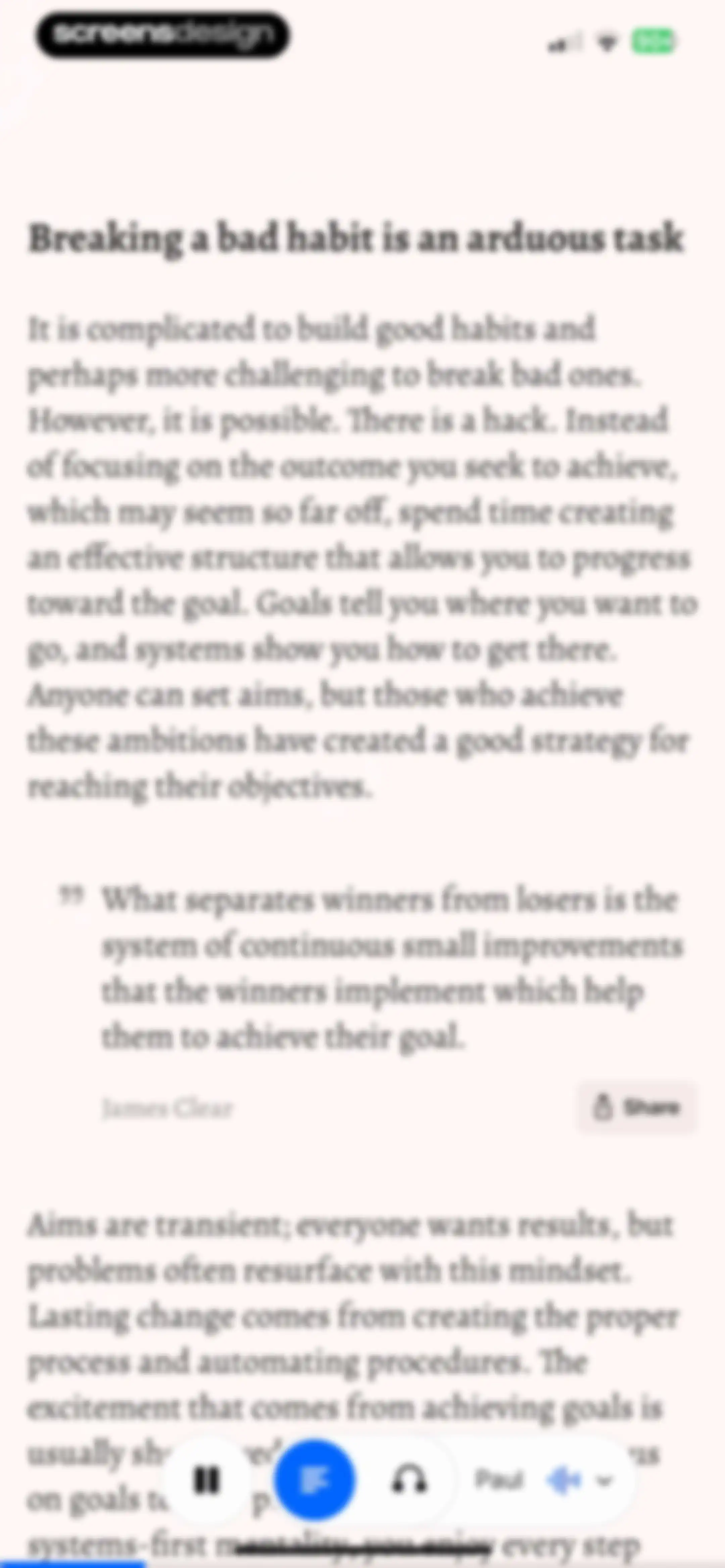 Headway - Daily Micro Learning screen 85