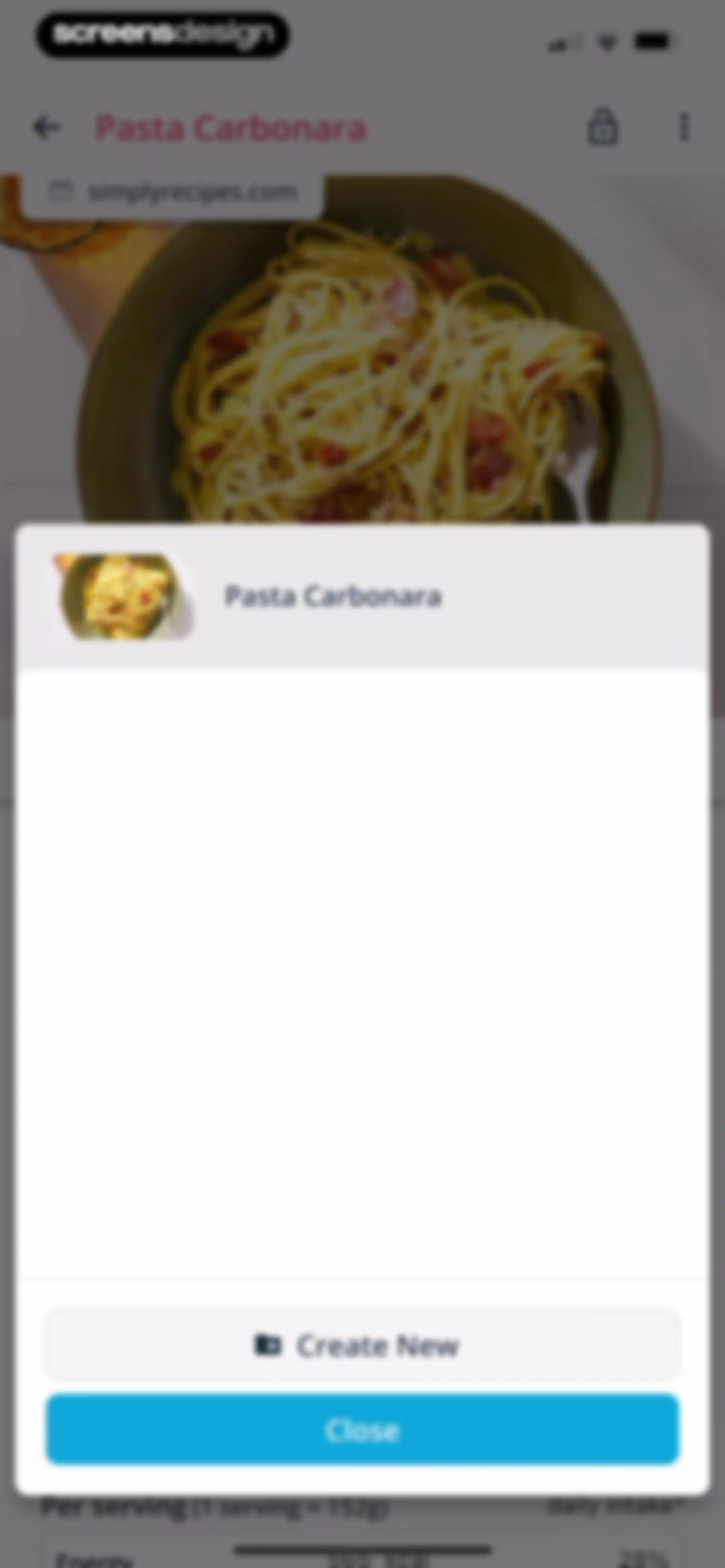 Stashcook: Recipe Keeper screen 44
