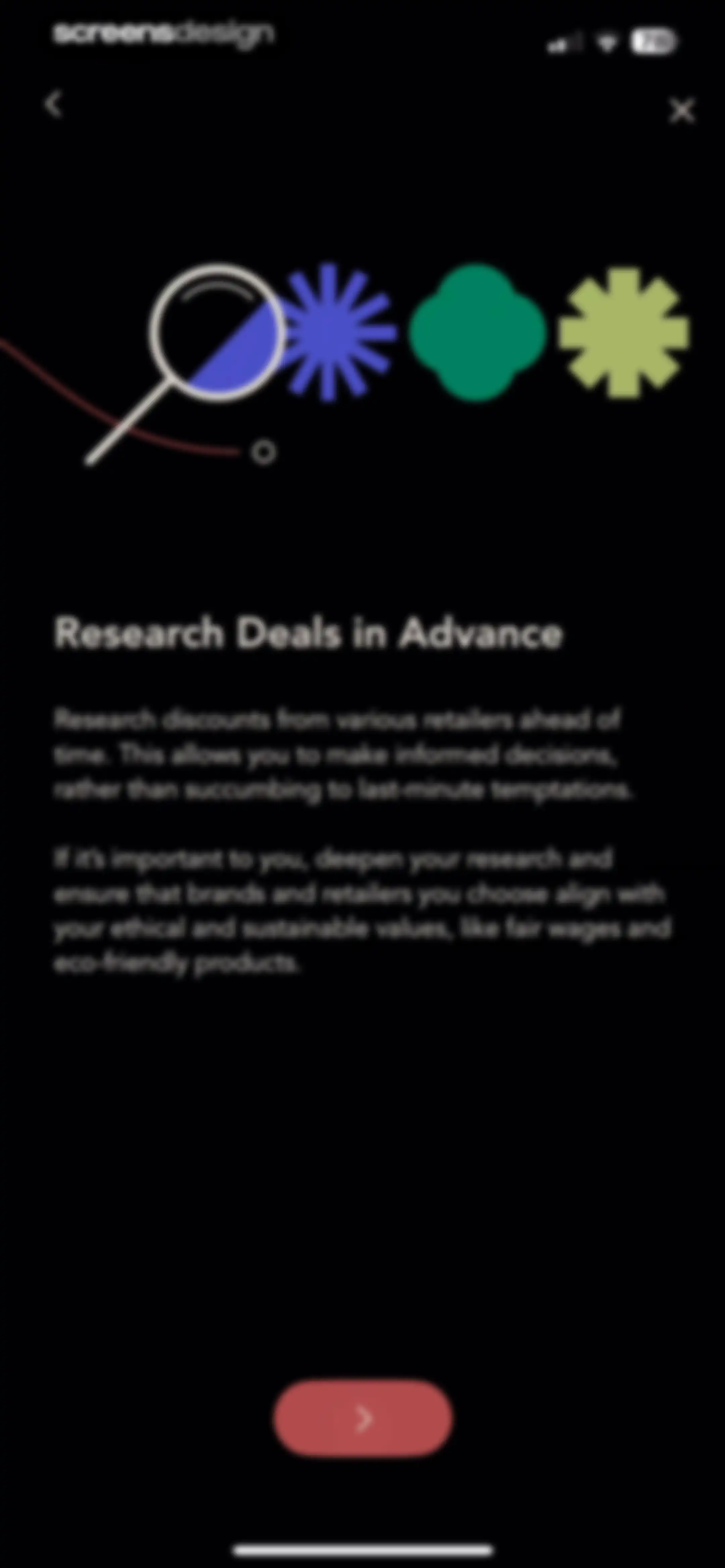 bless. minimal shopping habits screen 83