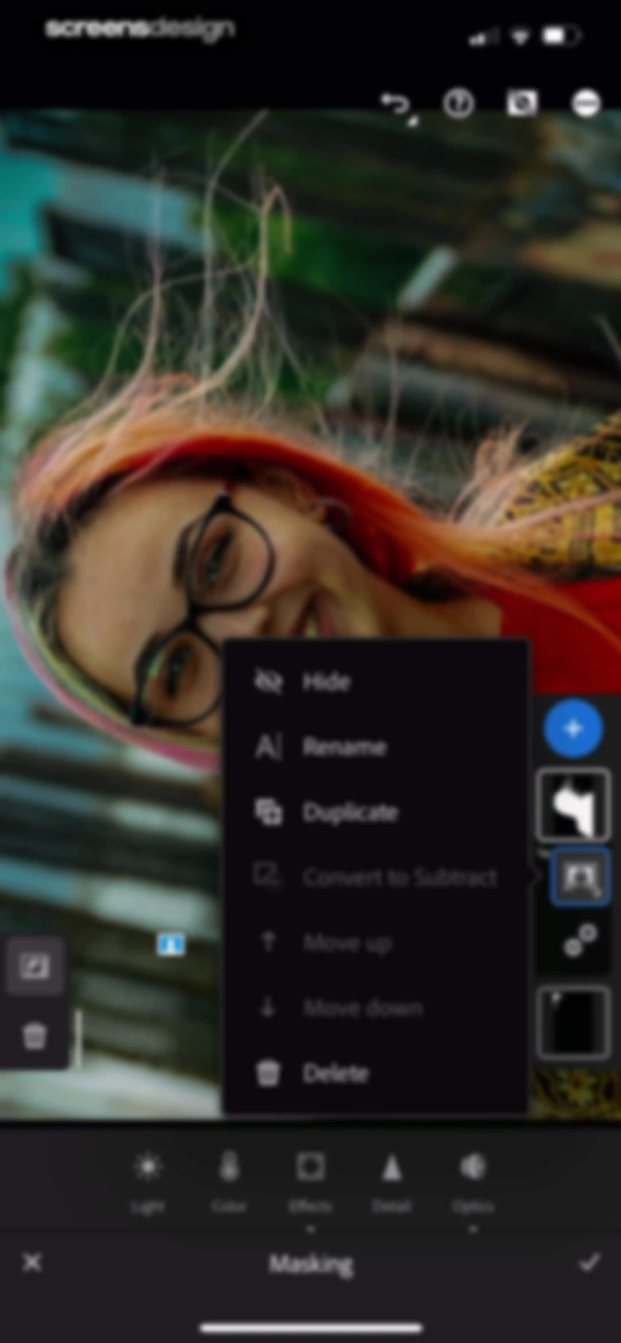 Lightroom: AI Photo Editor screen 91