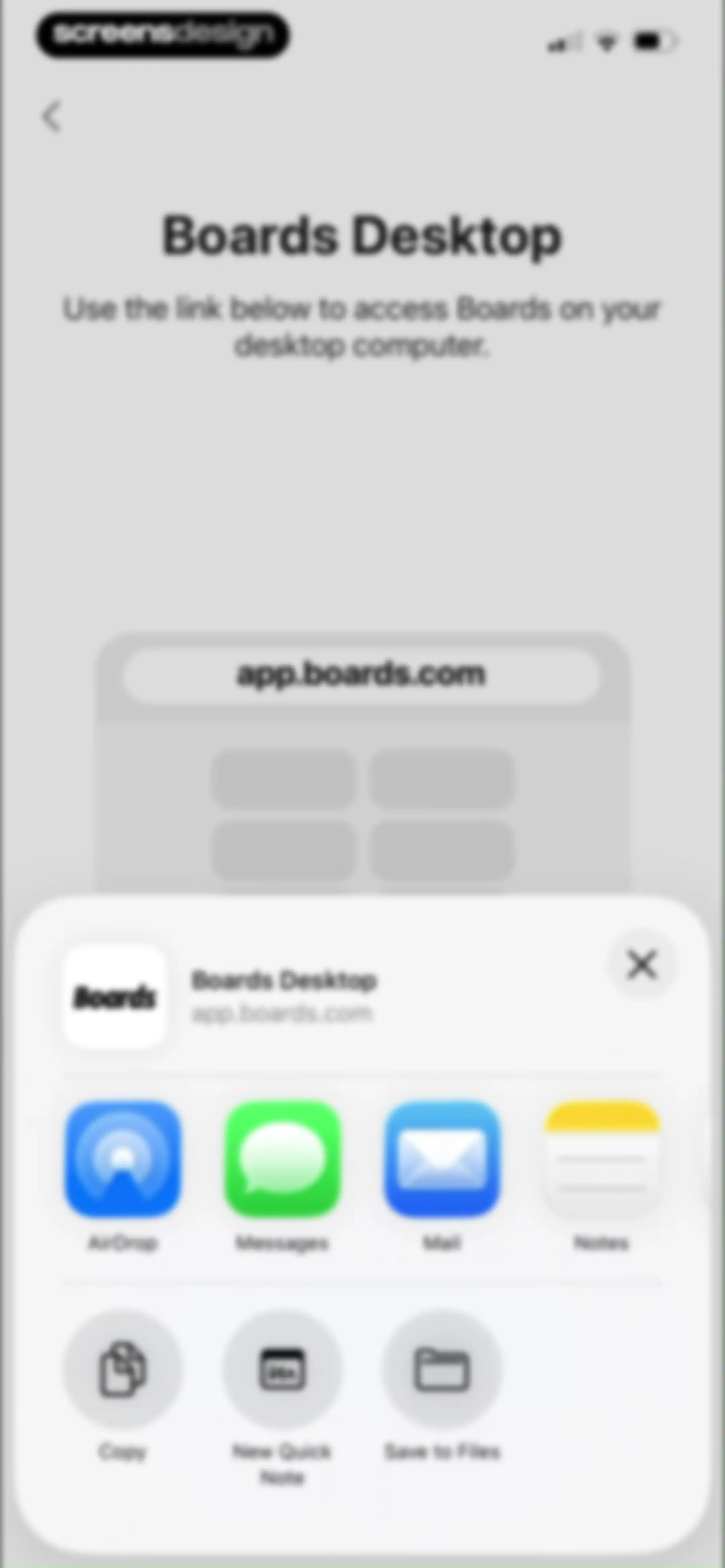 Boards.com screen 101