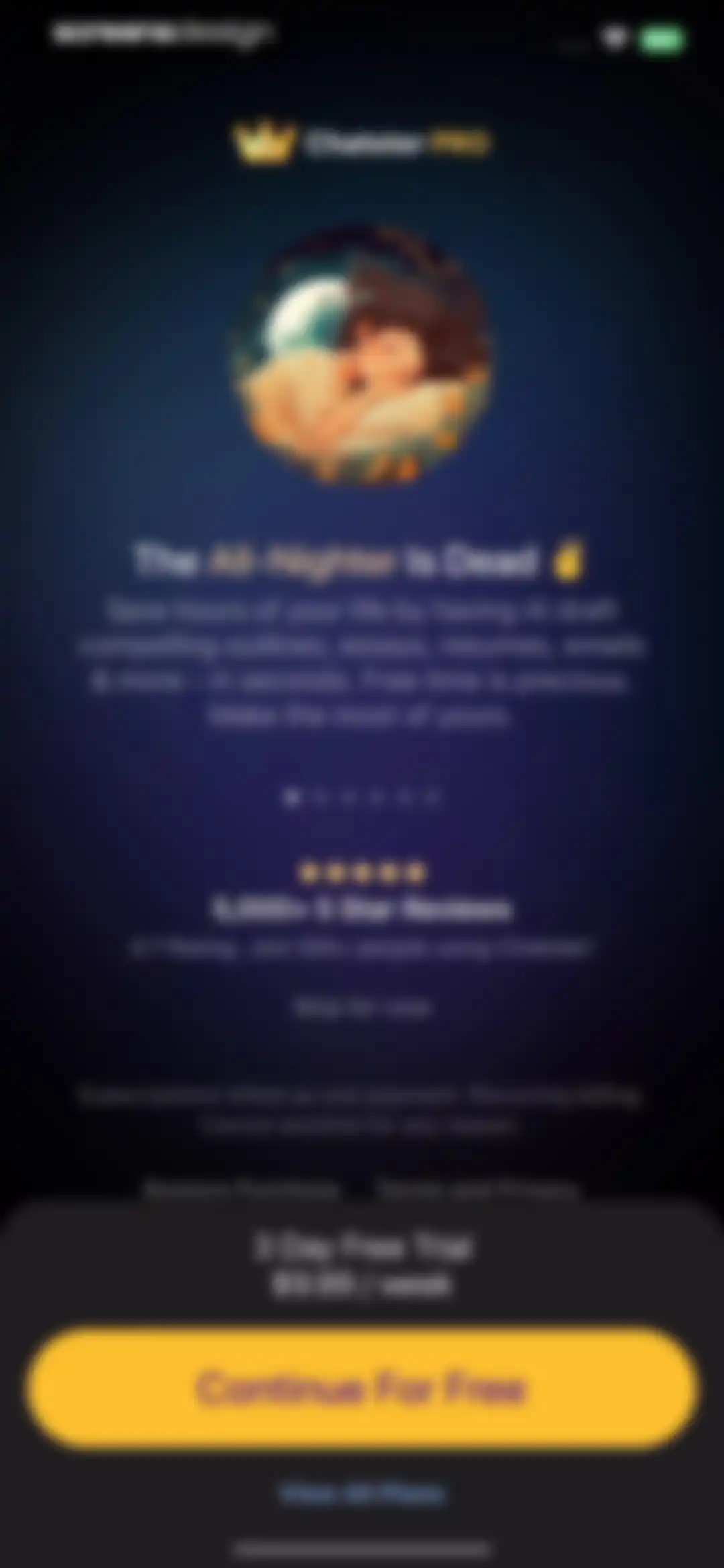 AI Assistant: Images & Writing screen 8