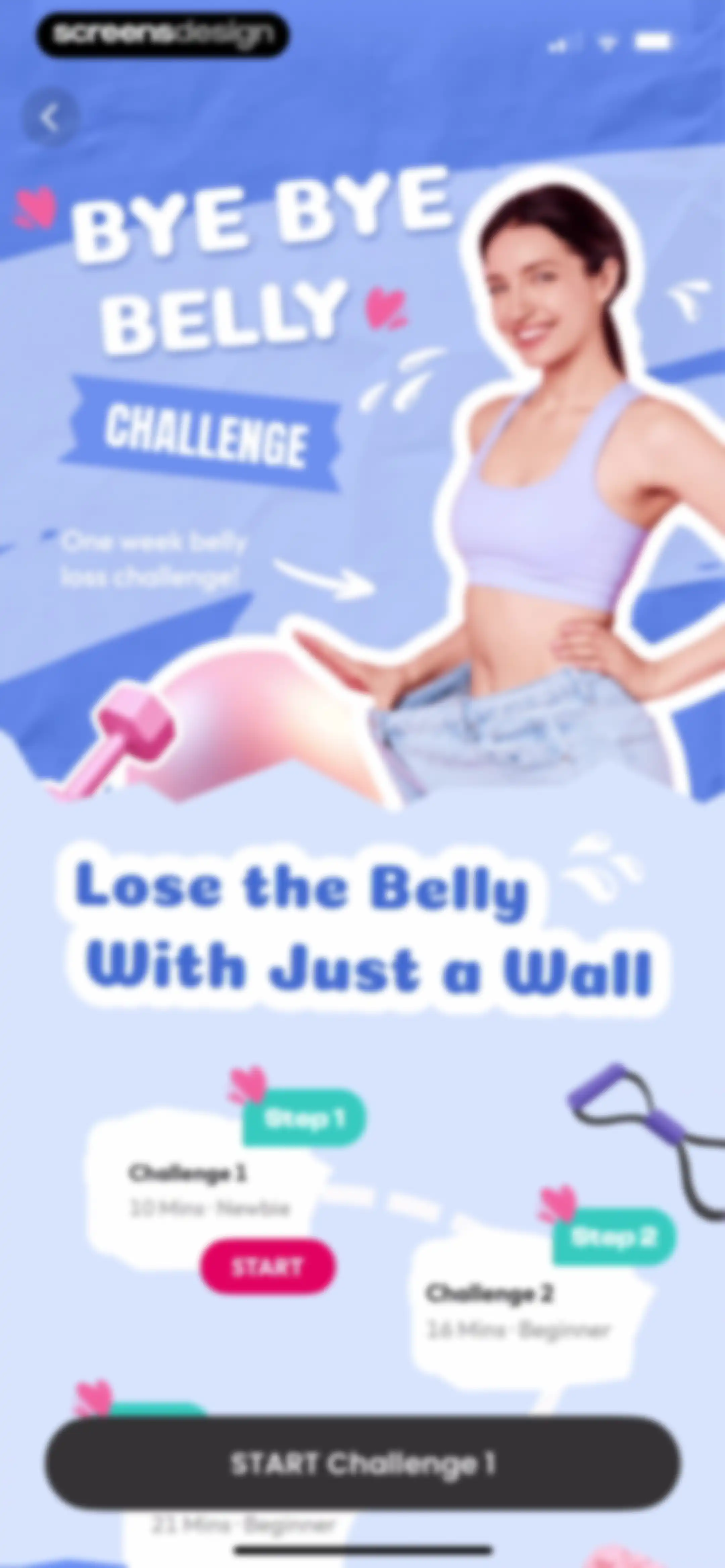 Workout for Women: Home & Gym screen 103