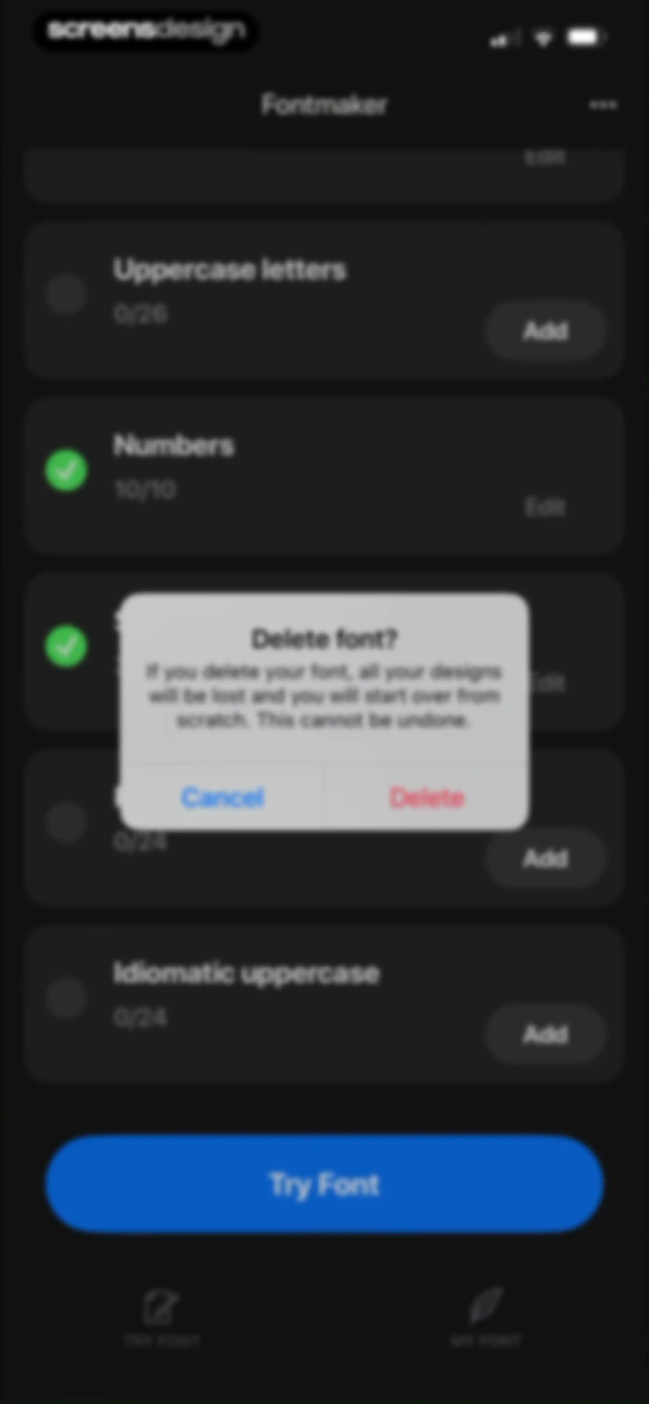 Fontmaker - Font Keyboard App screen 45