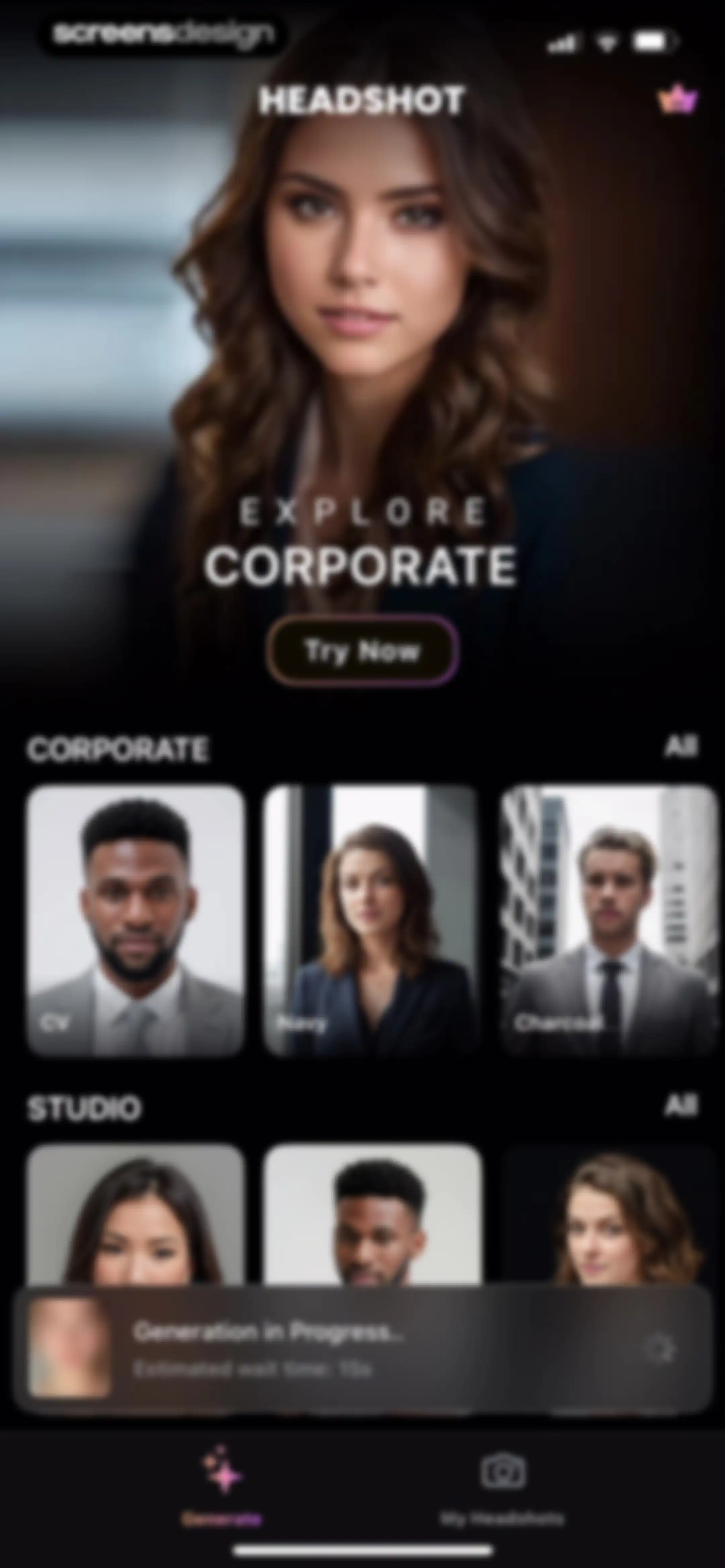 AI Headshot Photo Generator screen 21
