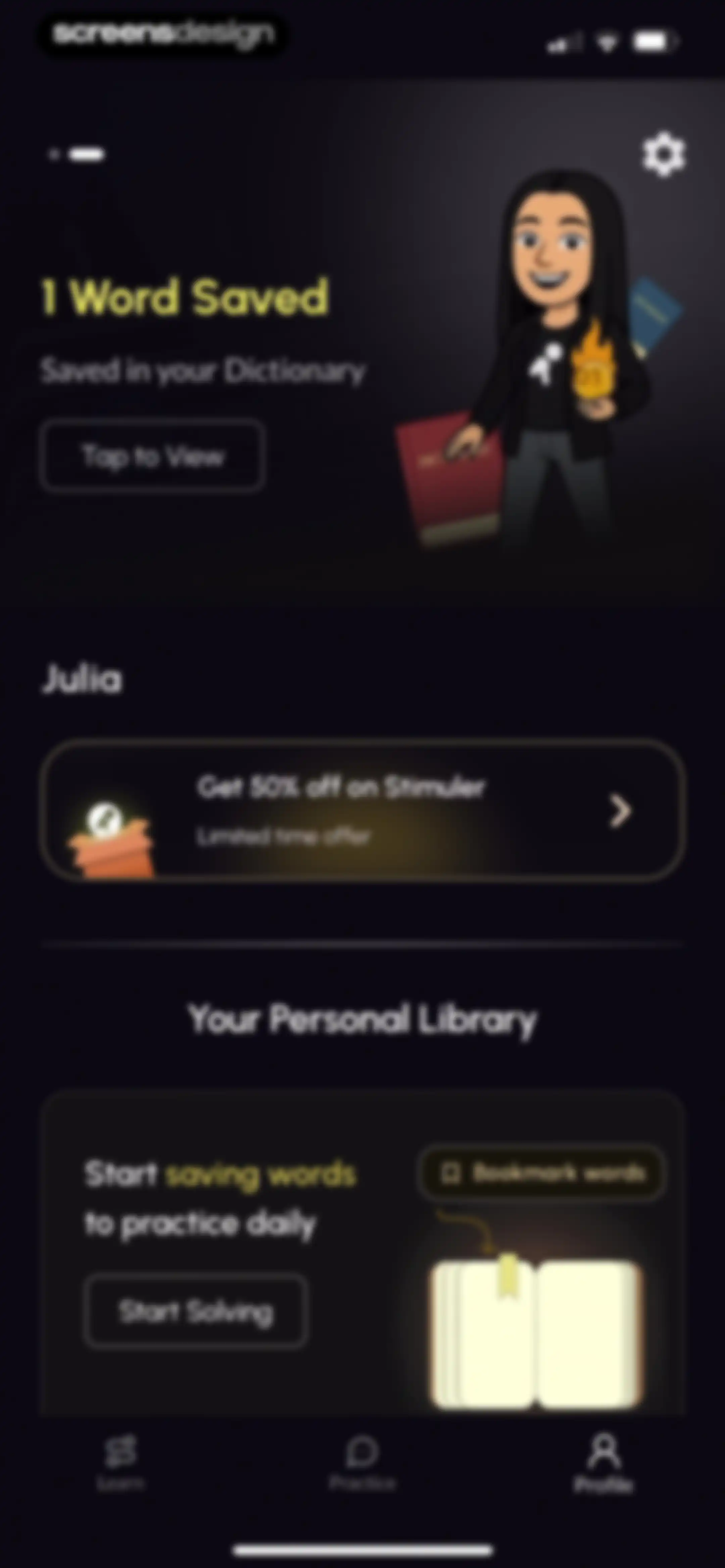 Stimuler- English Speaking App screen 111