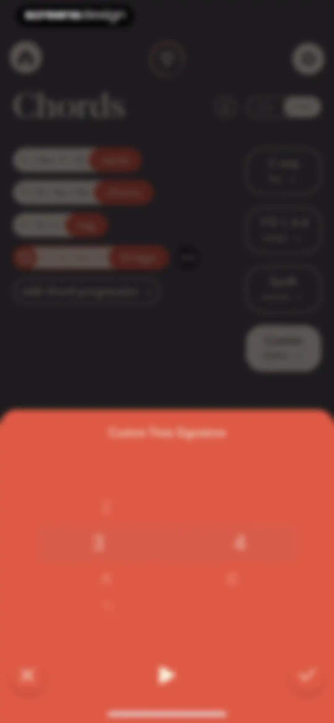 Demo: Songwriting Studio screen 65