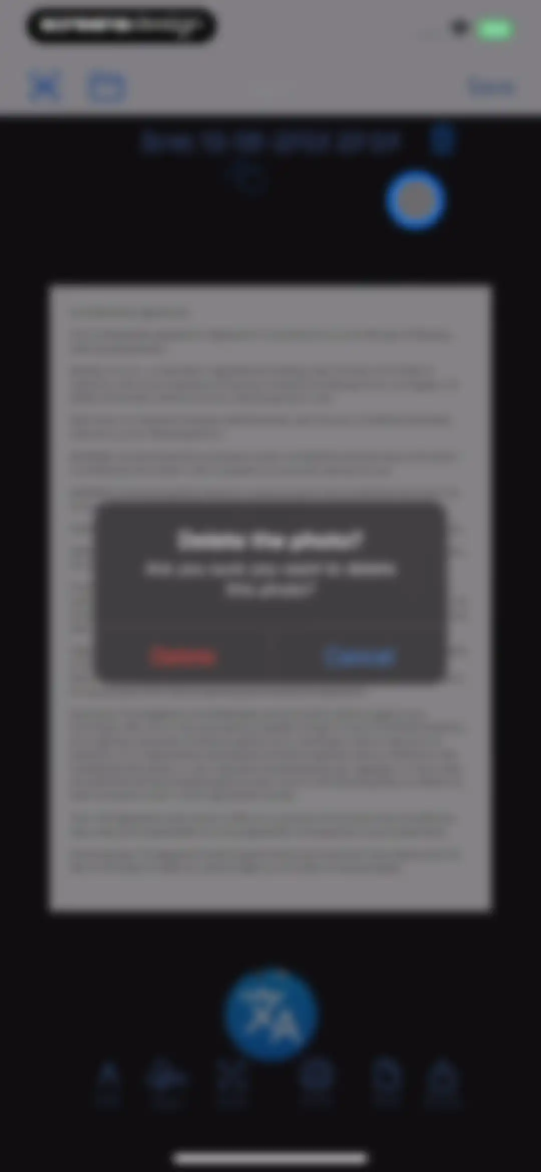 OneDocs Scanner Translator screen 24