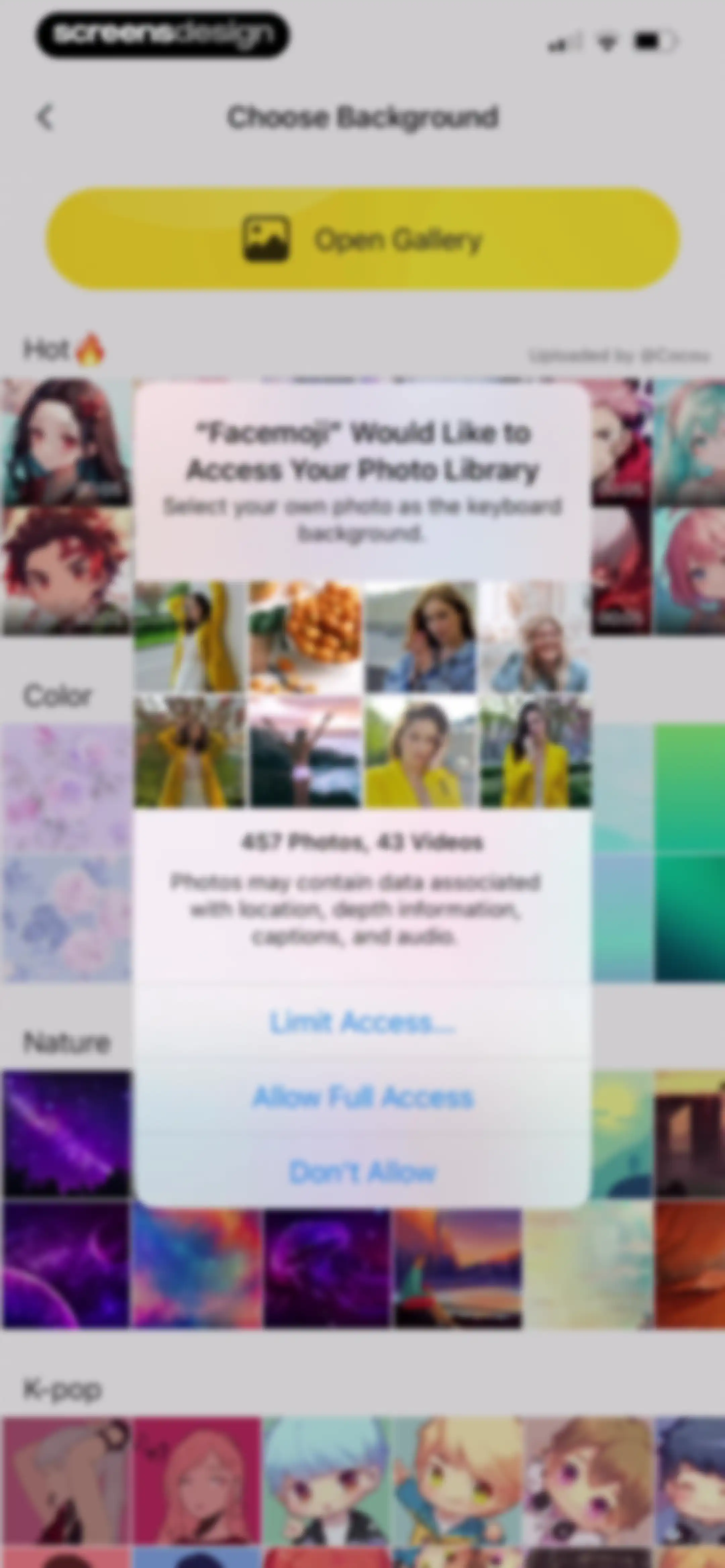 Facemoji AI Emoji Keyboard screen 24