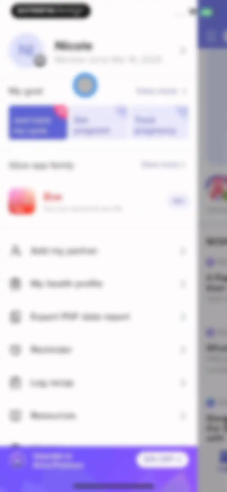 Glow Ovulation & Period App screen 63