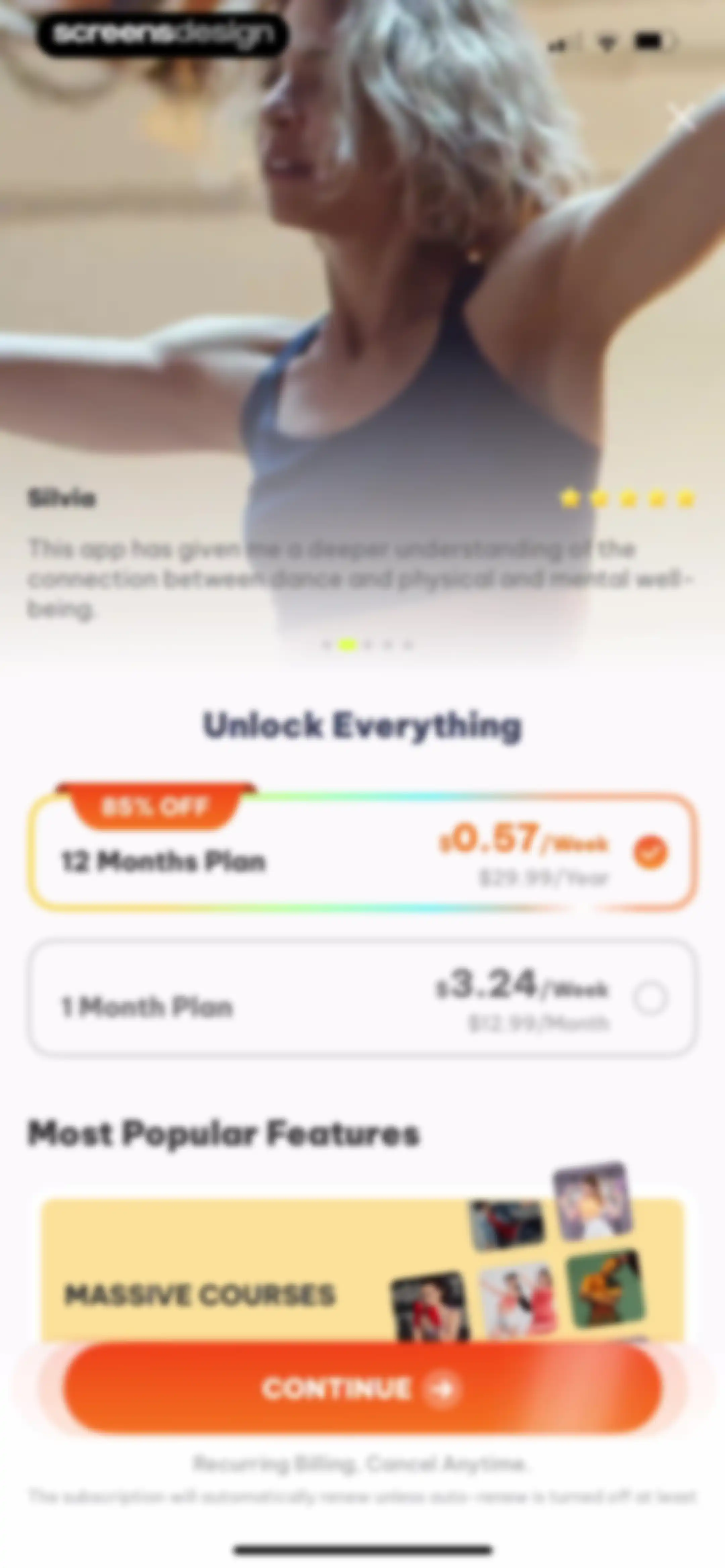 Dancefitme: Fun weight loss screen 49