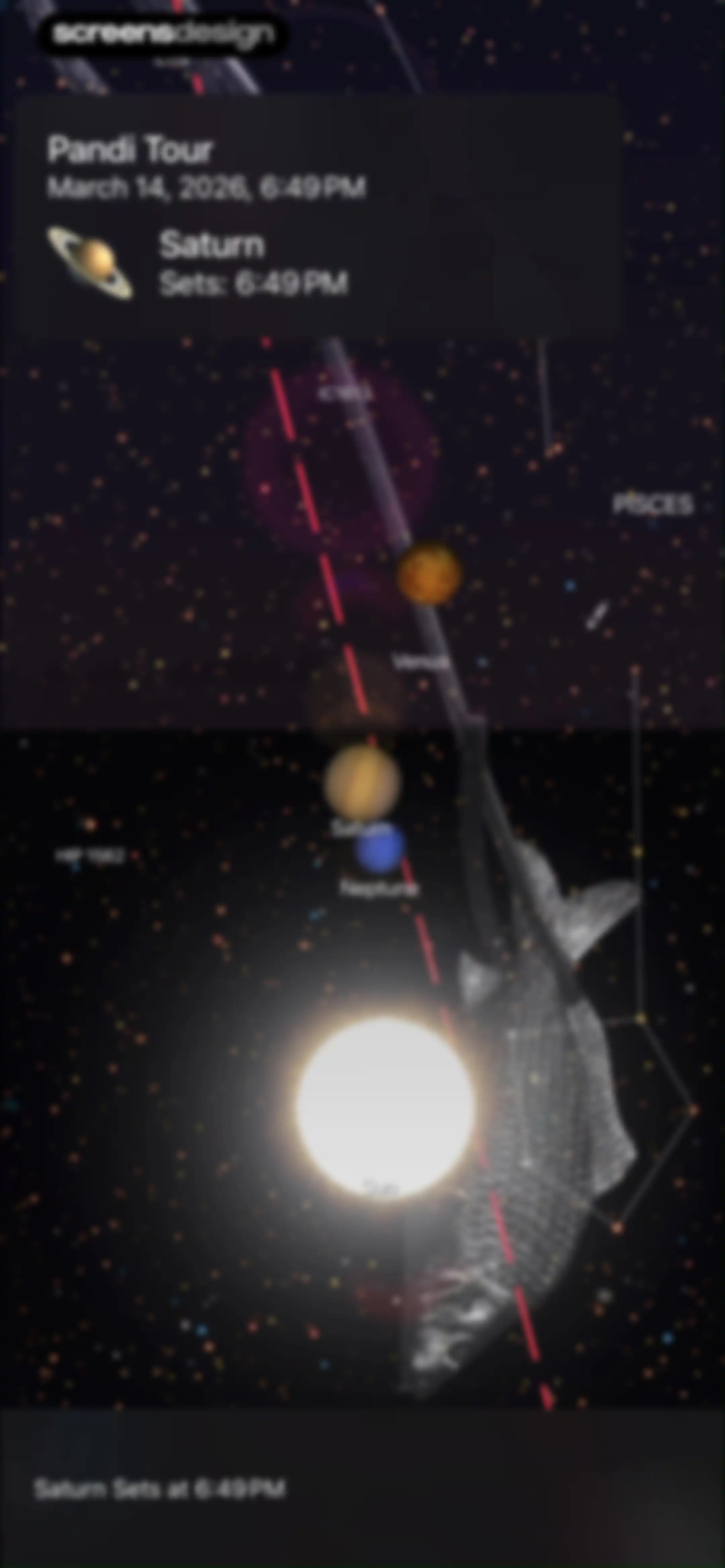 Night Sky screen 64