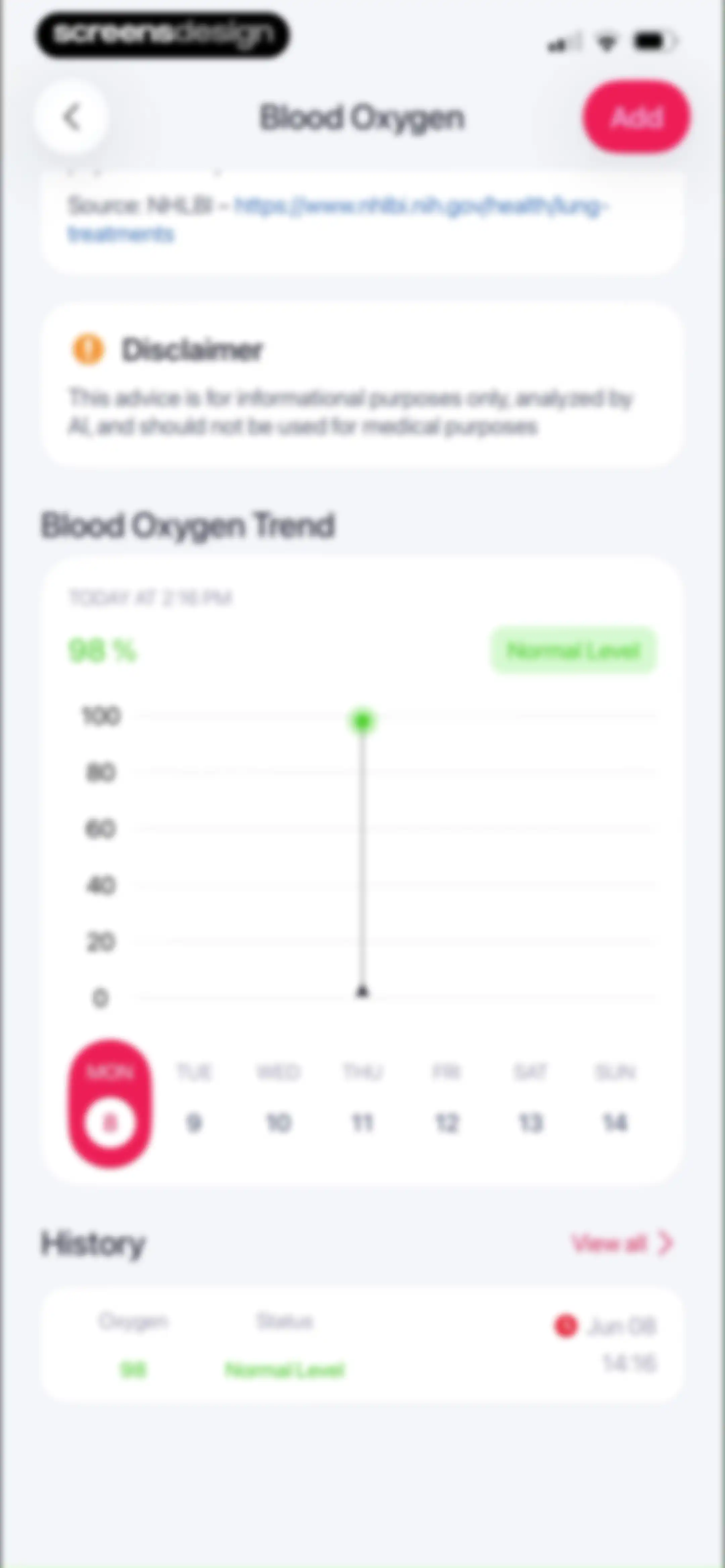 iCardiac: Heart Rate & Health screen 41