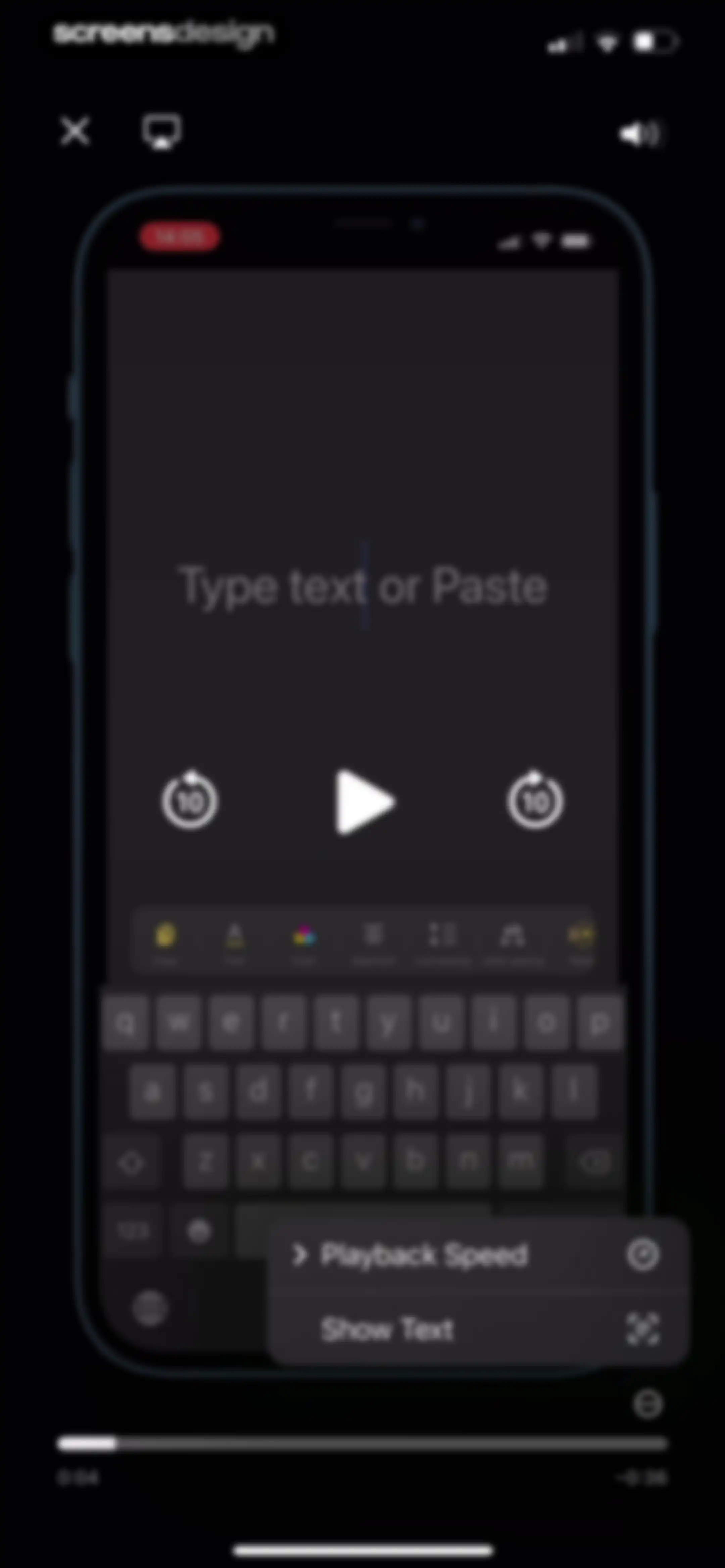 Leto: Font for Instagram Story screen 162