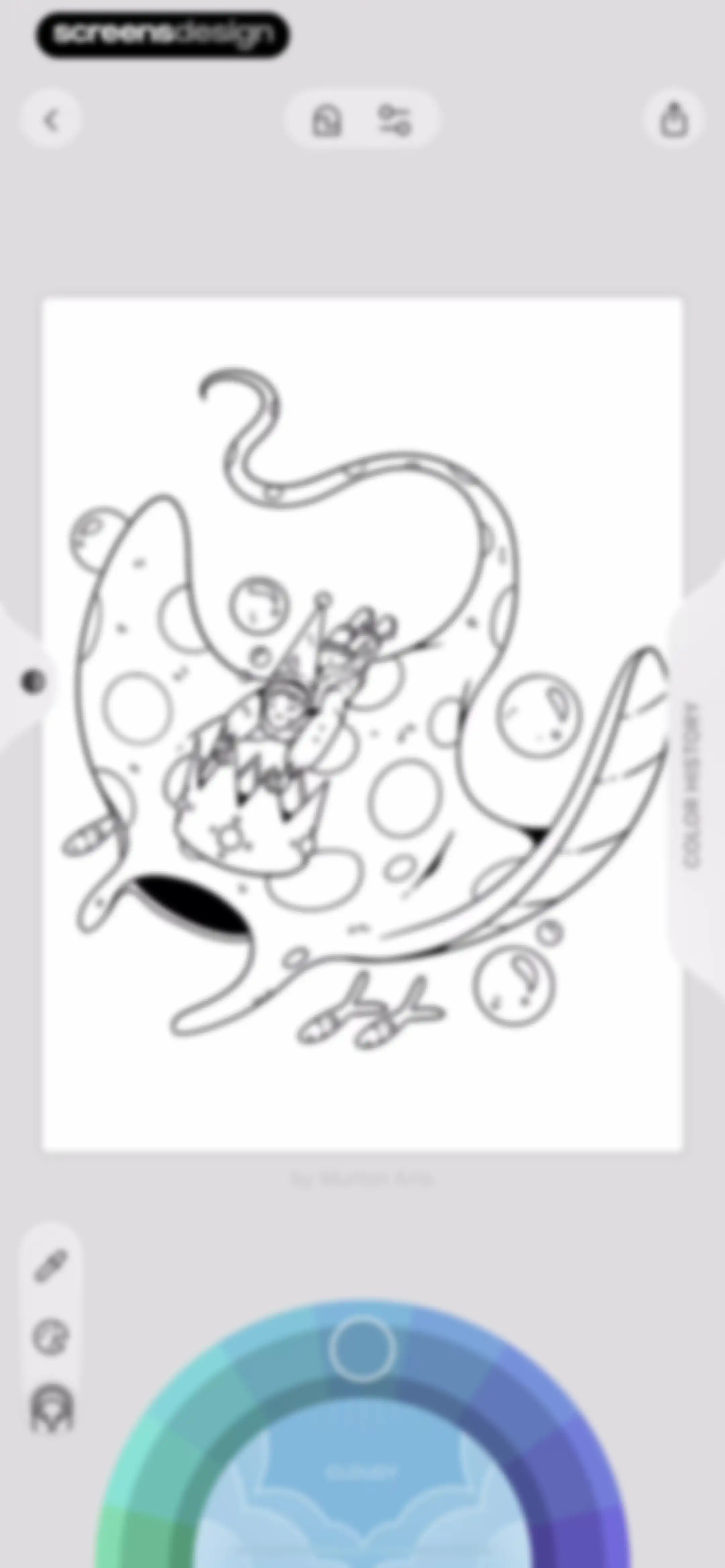 Lake: Coloring Book for Adults screen 92