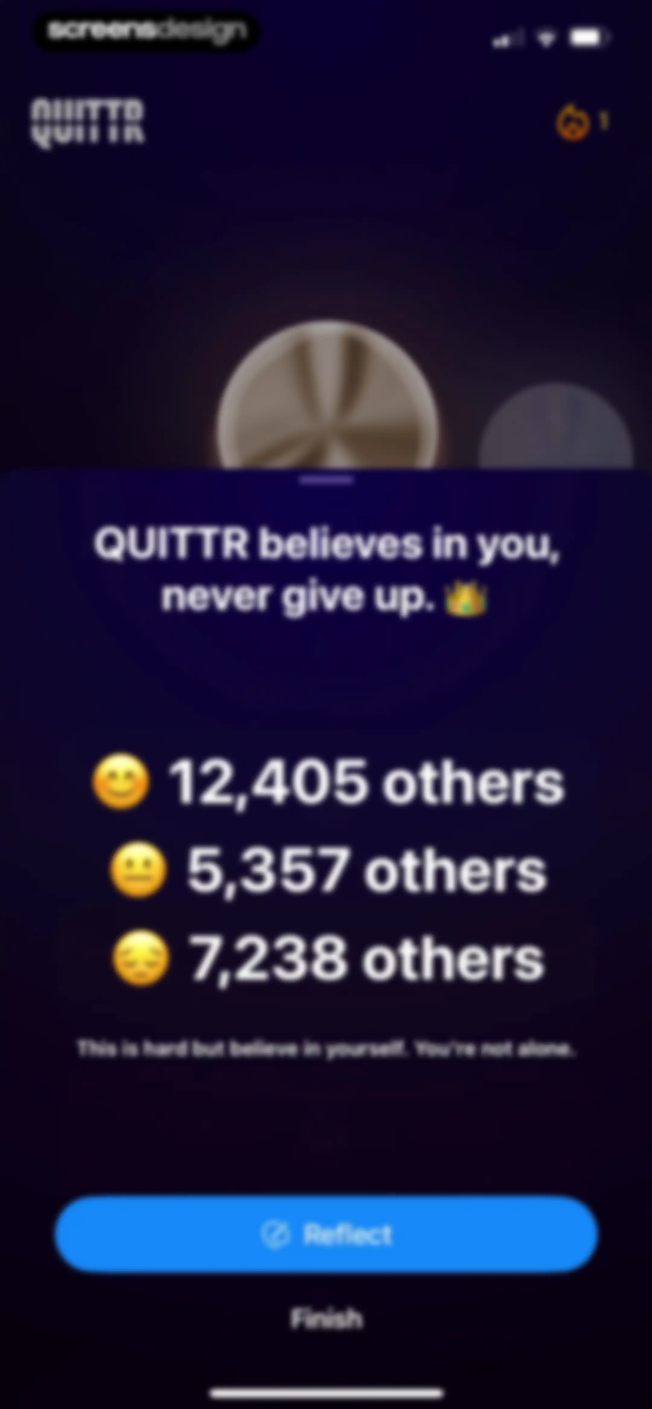 QUITTR - Break Free Now screen 91