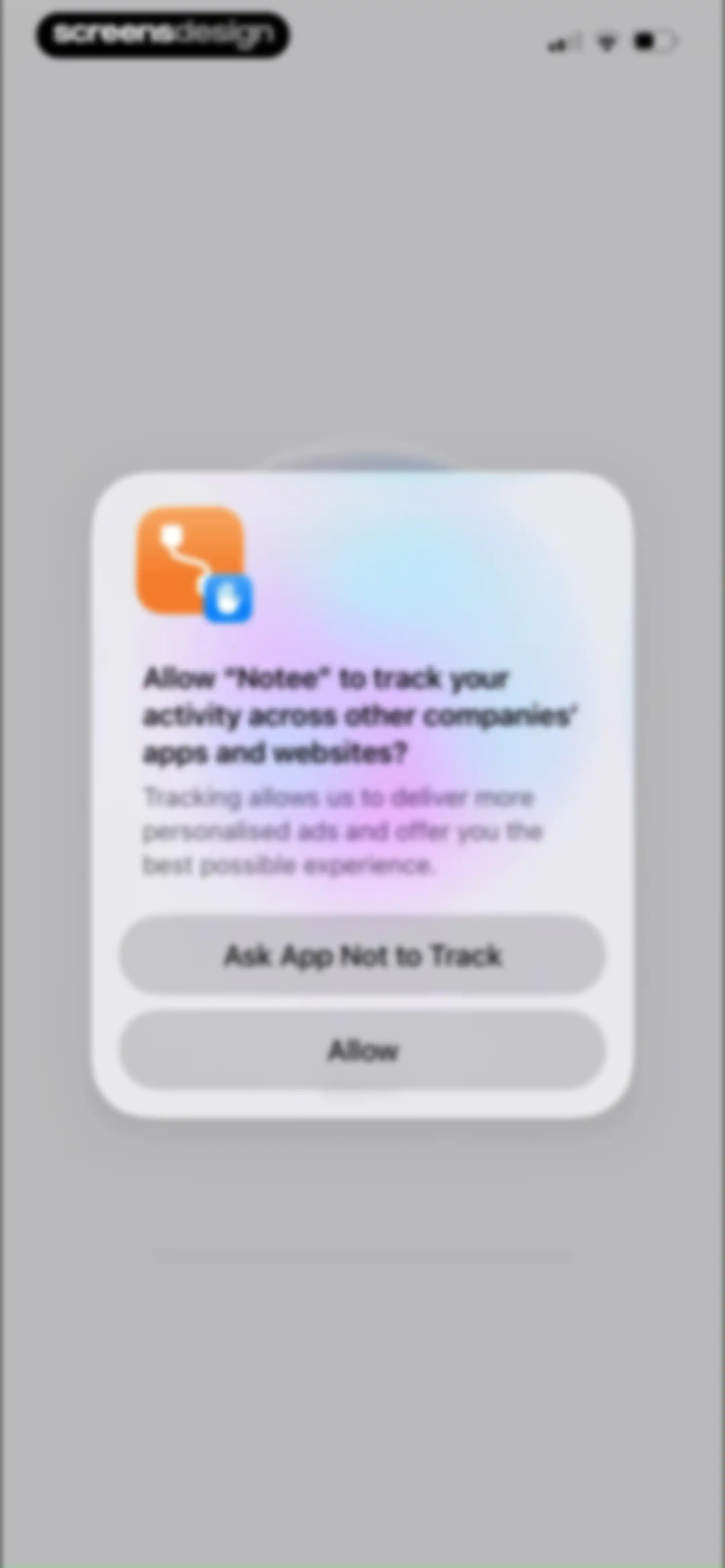 Notee: AI Note Taker screen 2