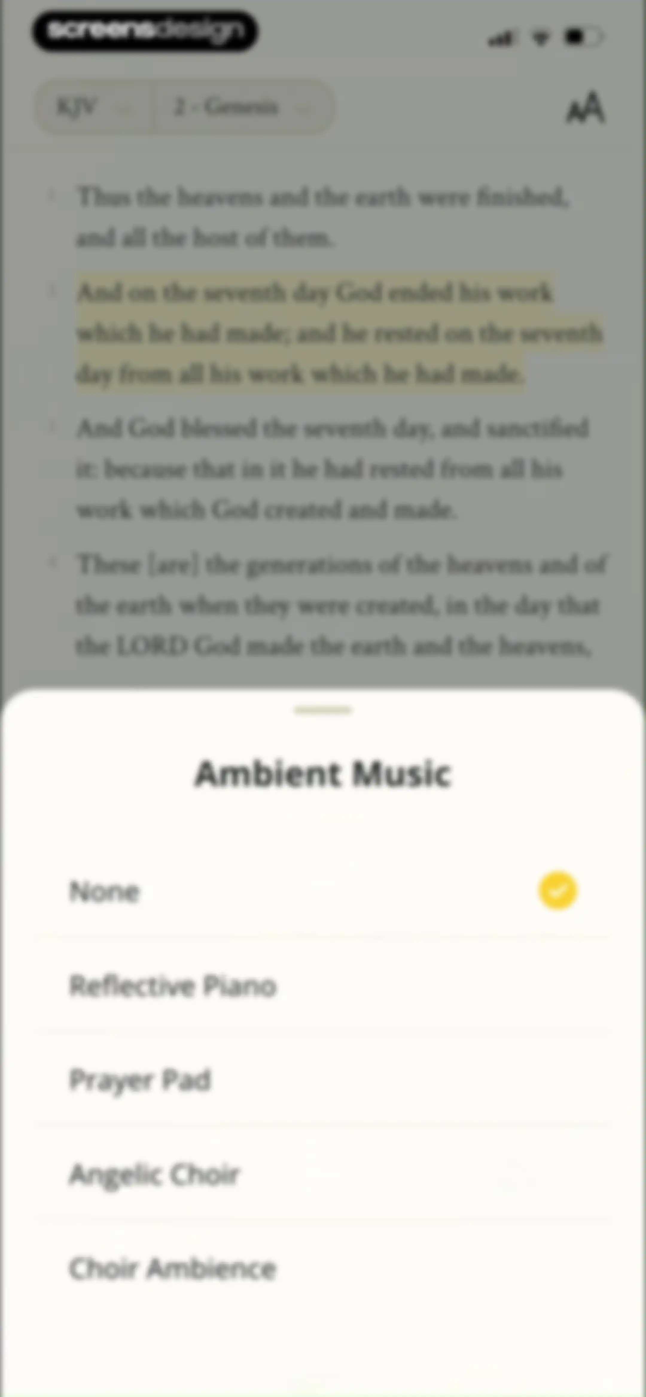 Bible Path: Prayers & Widgets screen 69