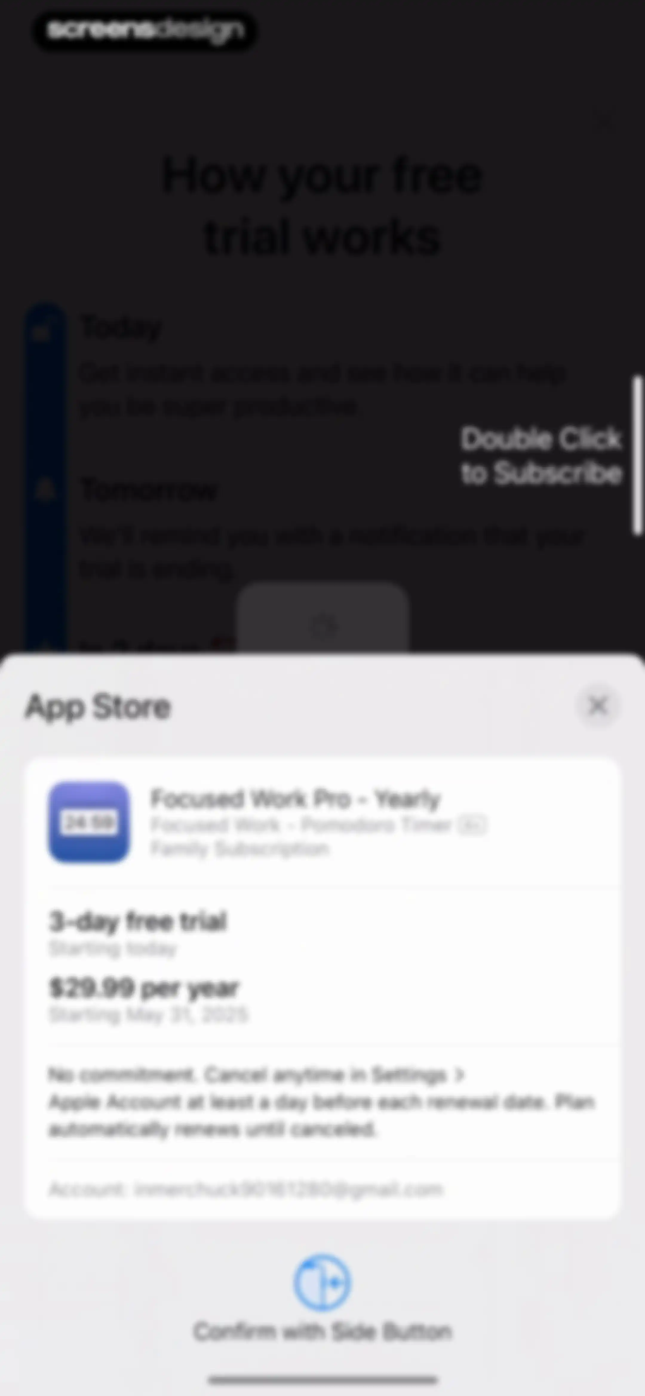 Focused Work - Pomodoro Timer screen 5