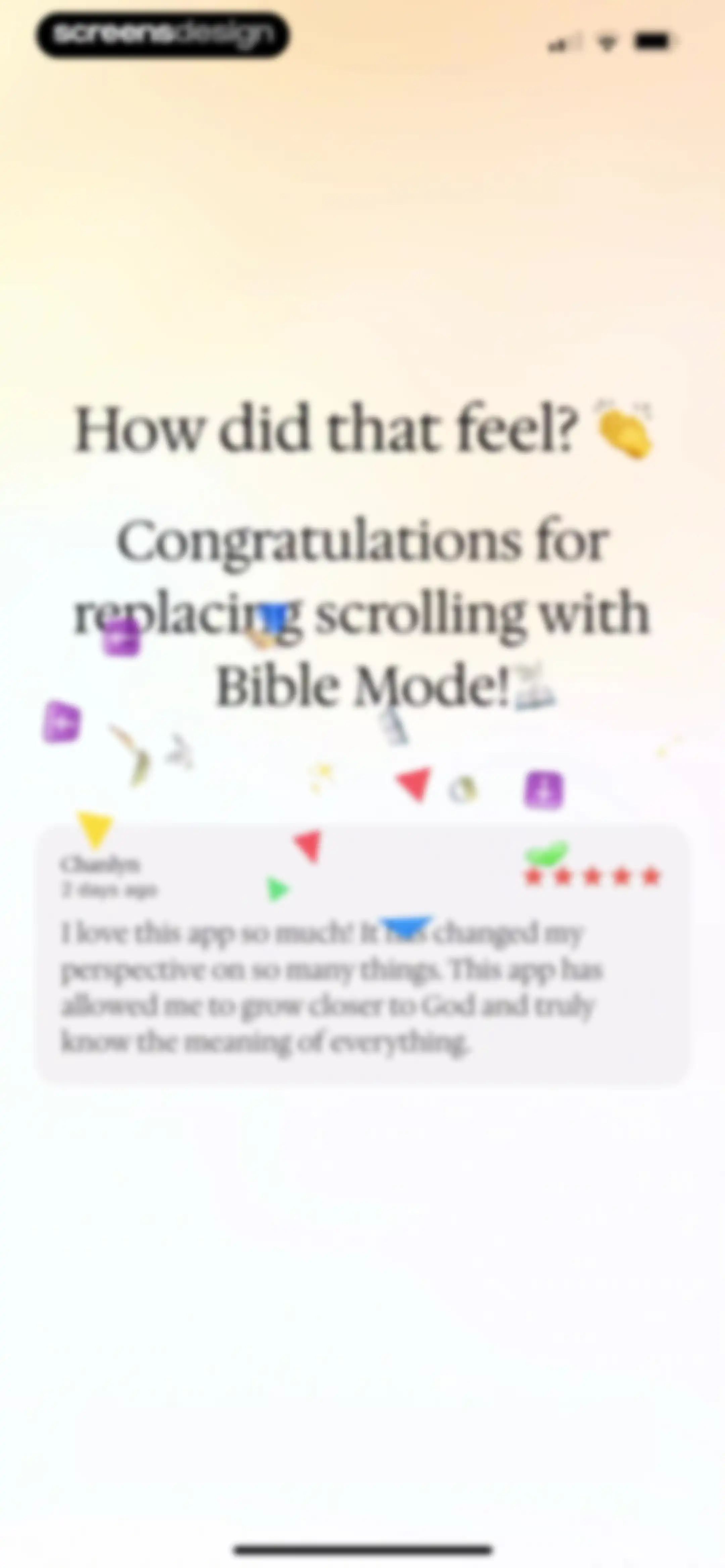 Bible Mode: Reduce Screen Time screen 15