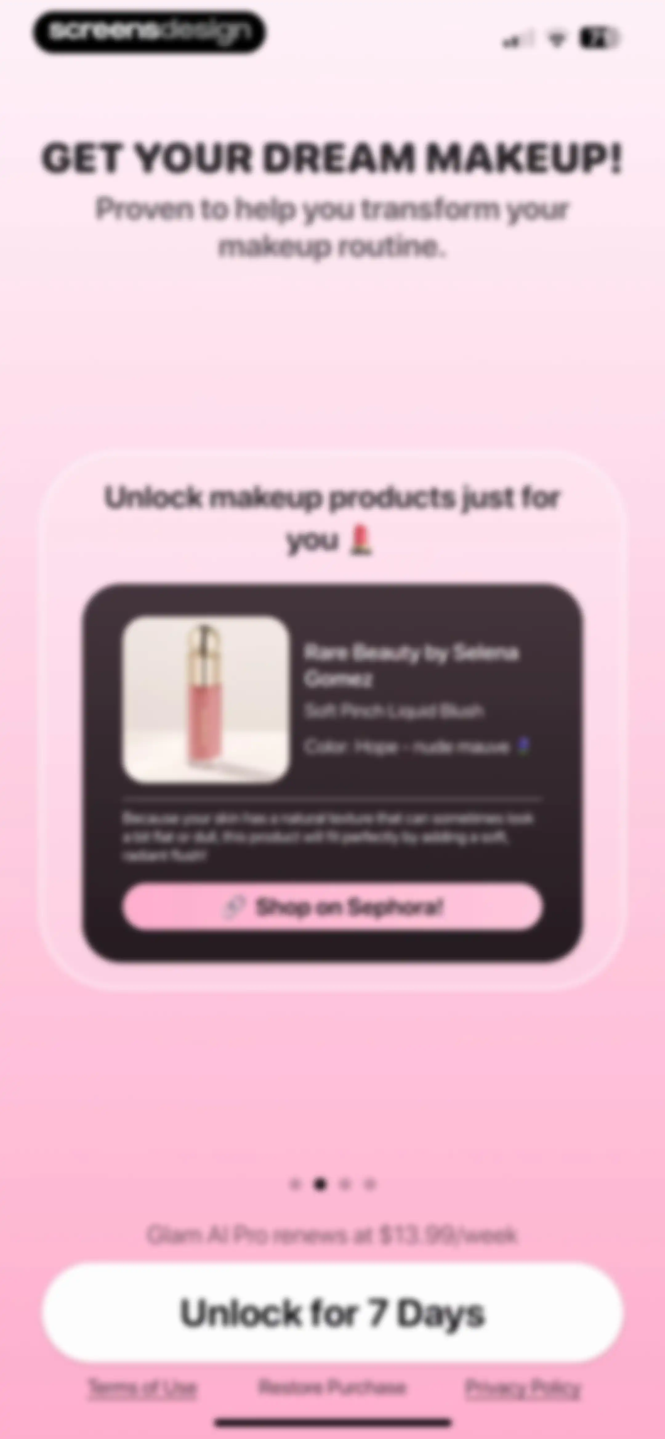GlowUp - Makeup & Beauty screen 15