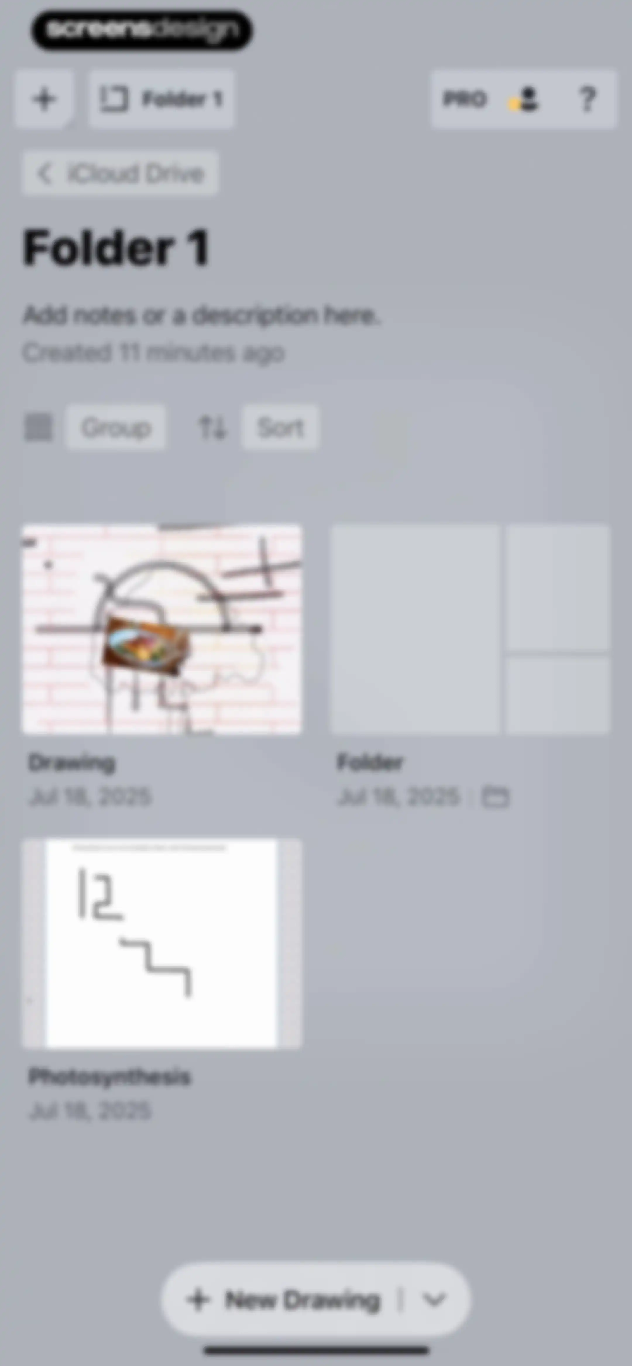 Concepts screen 92