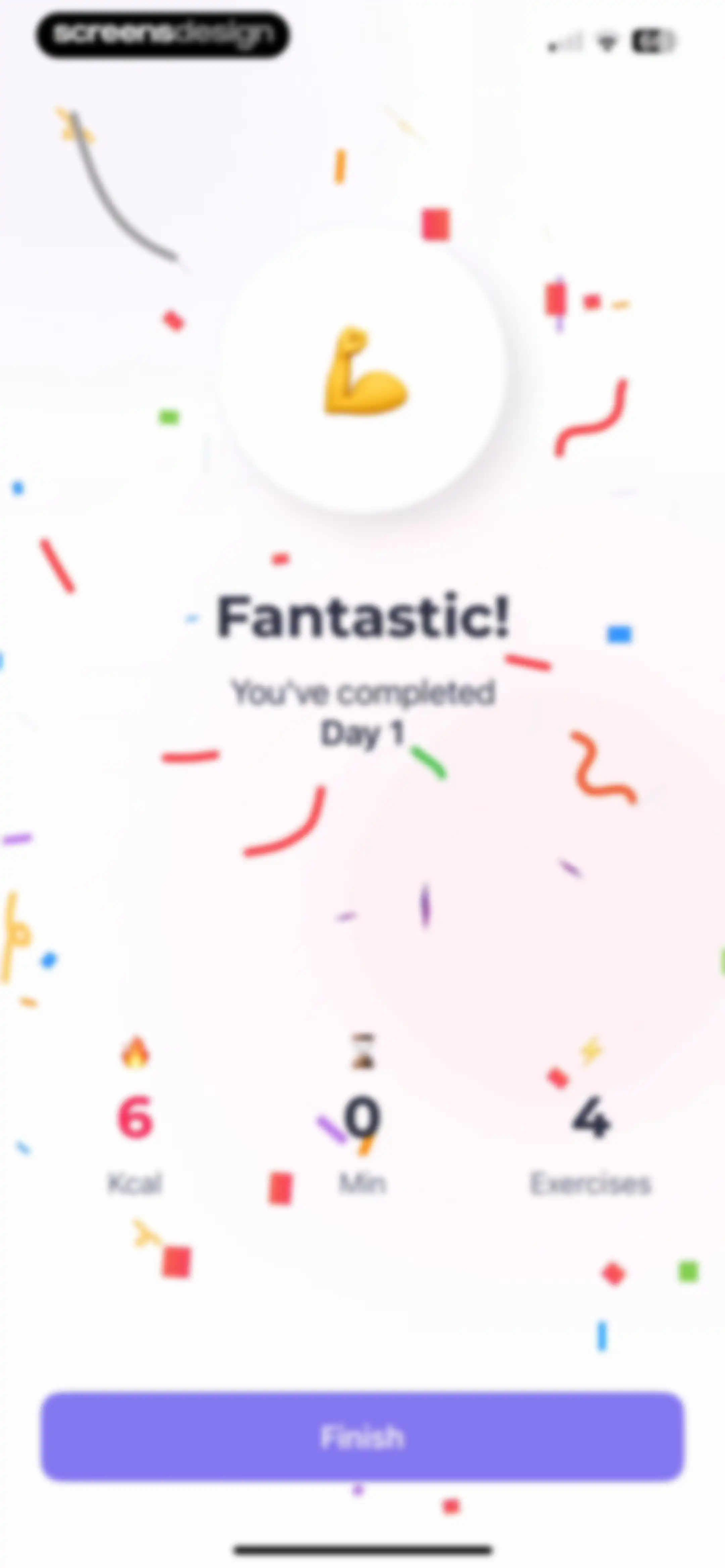 FitMe - Lazy Workout at Home screen 58