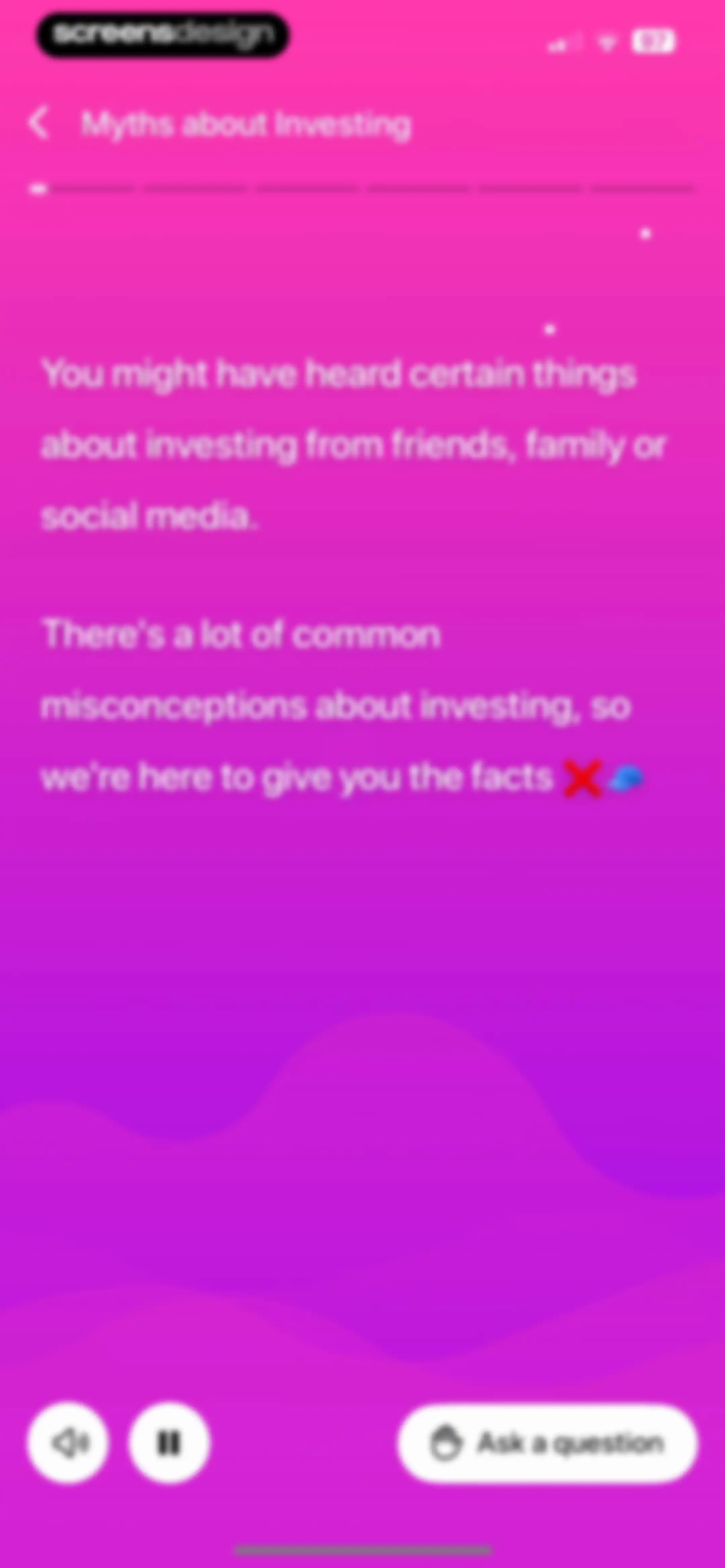 Bloom: Learn to Invest screen 171