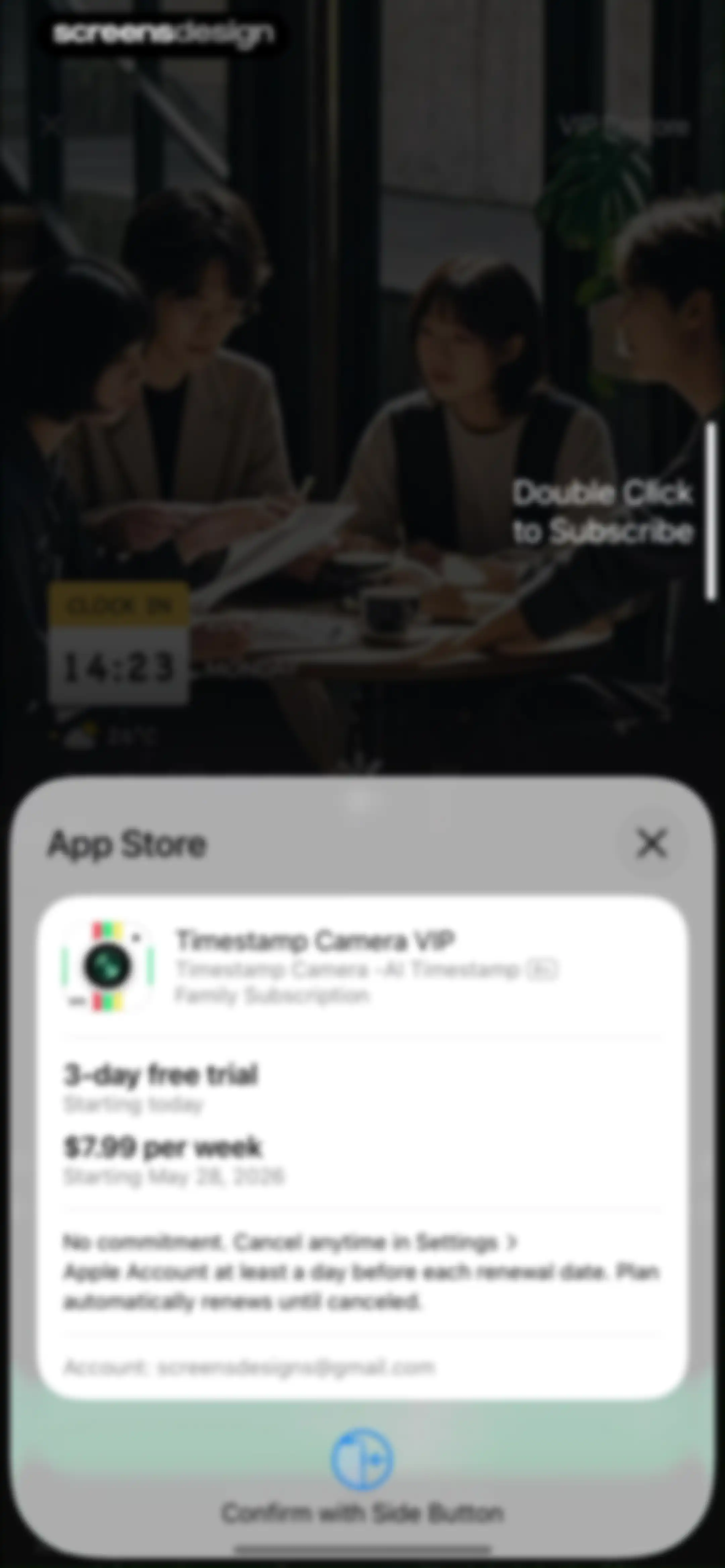 Timestamp Camera -AI Timestamp screen 7