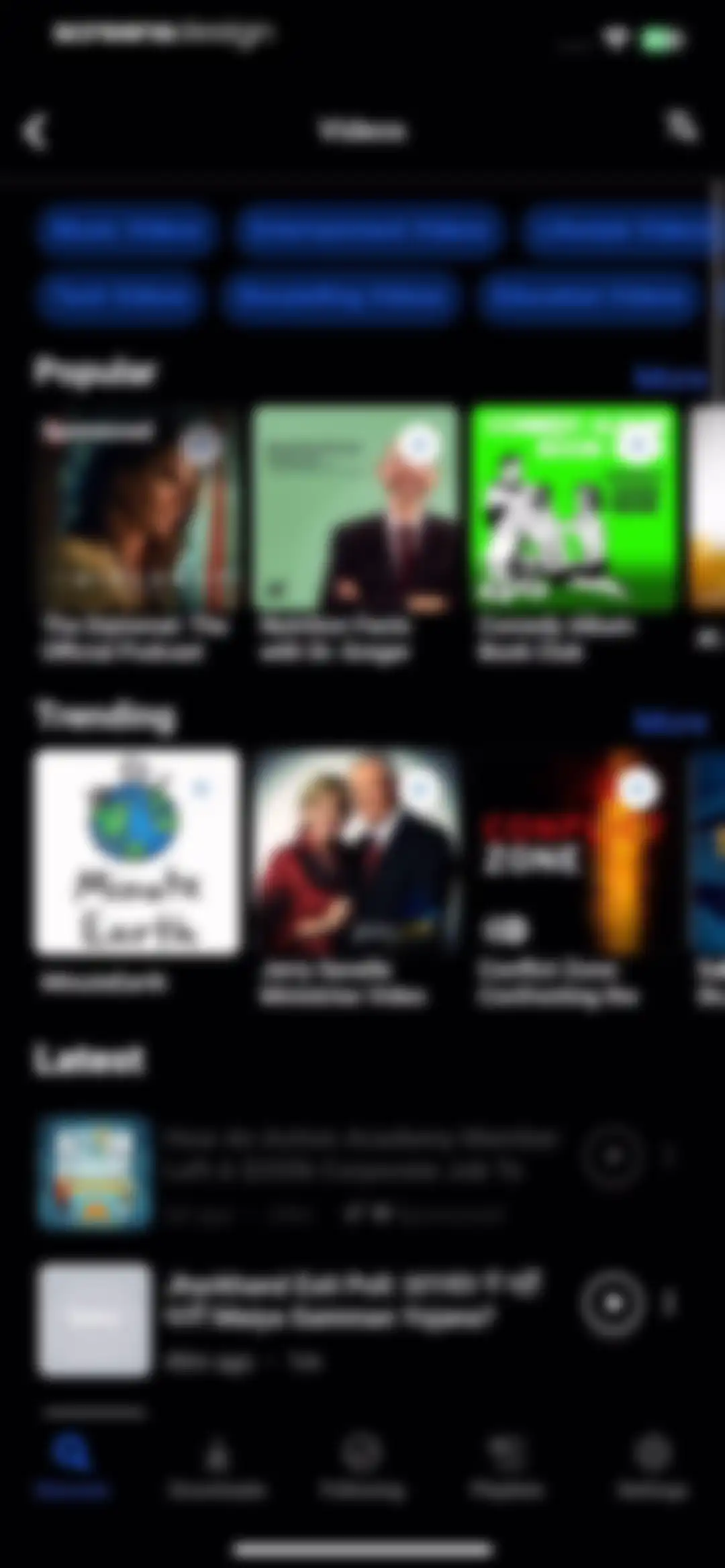 Breaker—The social podcast app screen 68