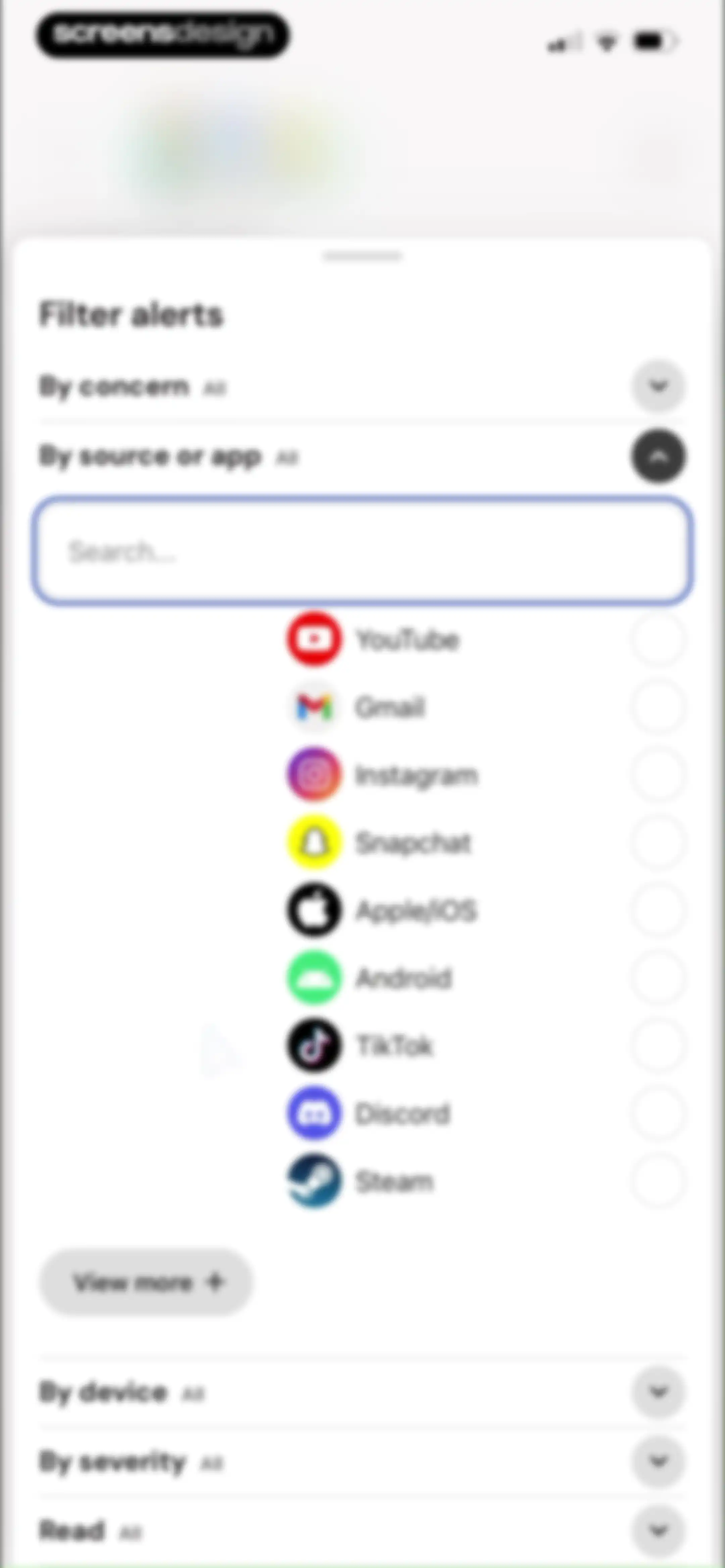 Bark - Parental Controls screen 72