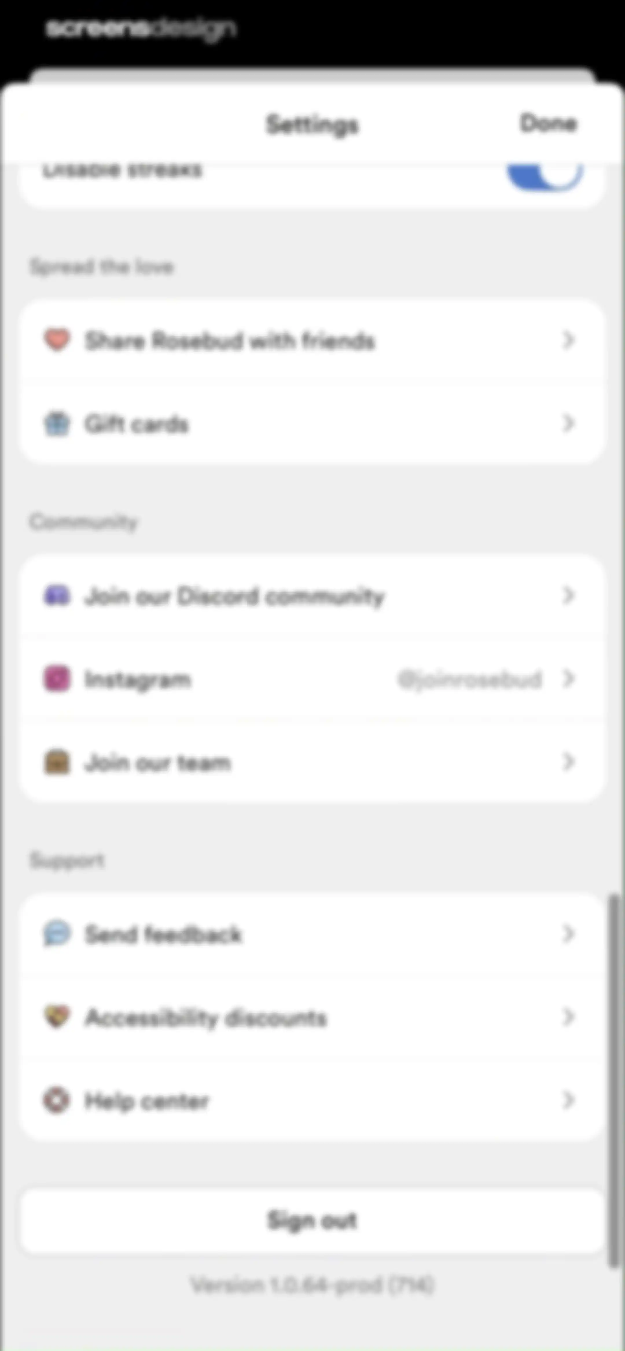 Rosebud: AI Journal & Diary screen 138
