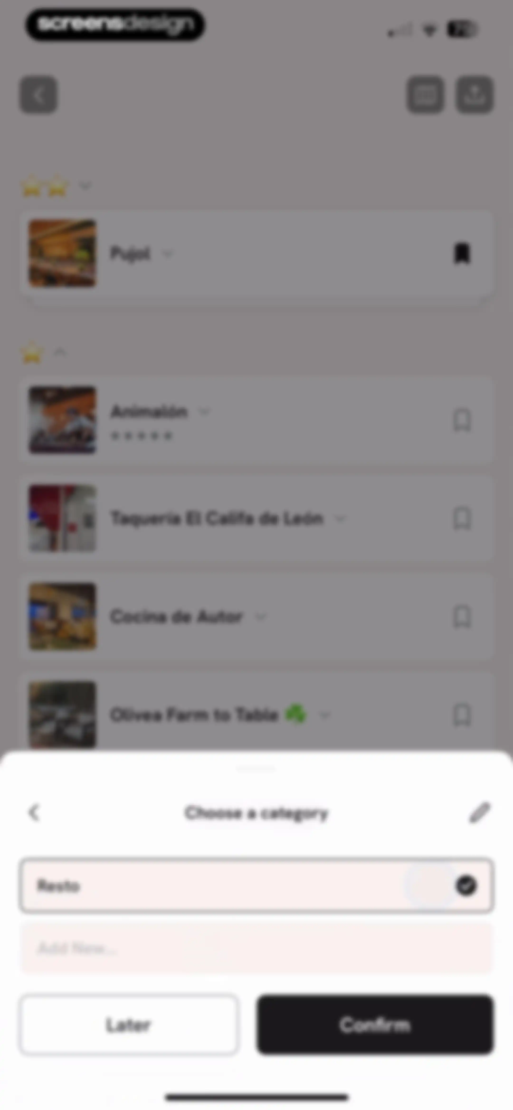 Hypelist: Create & Share Lists screen 53