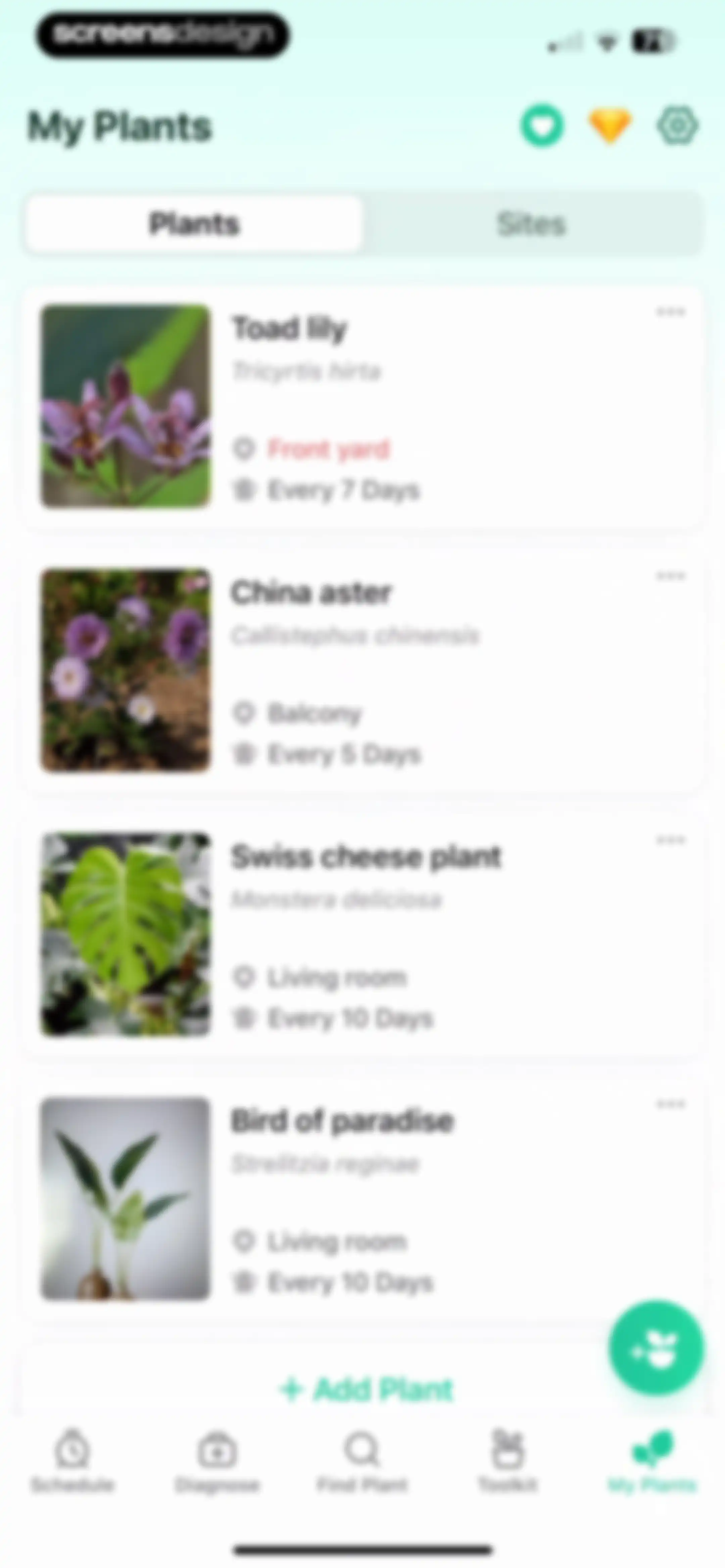 Plant Parent: Plant Care Guide screen 184