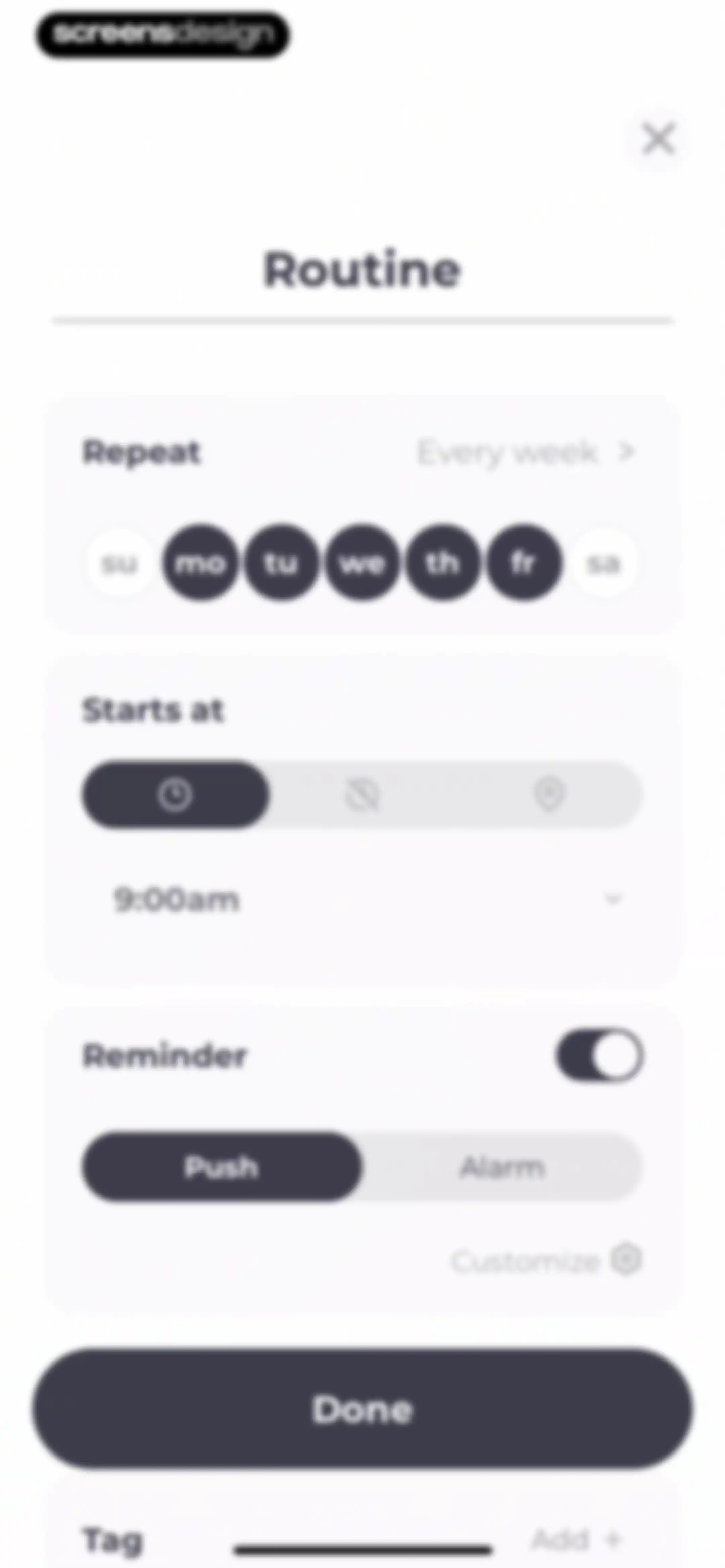 Routine Planner, Habit Tracker screen 93