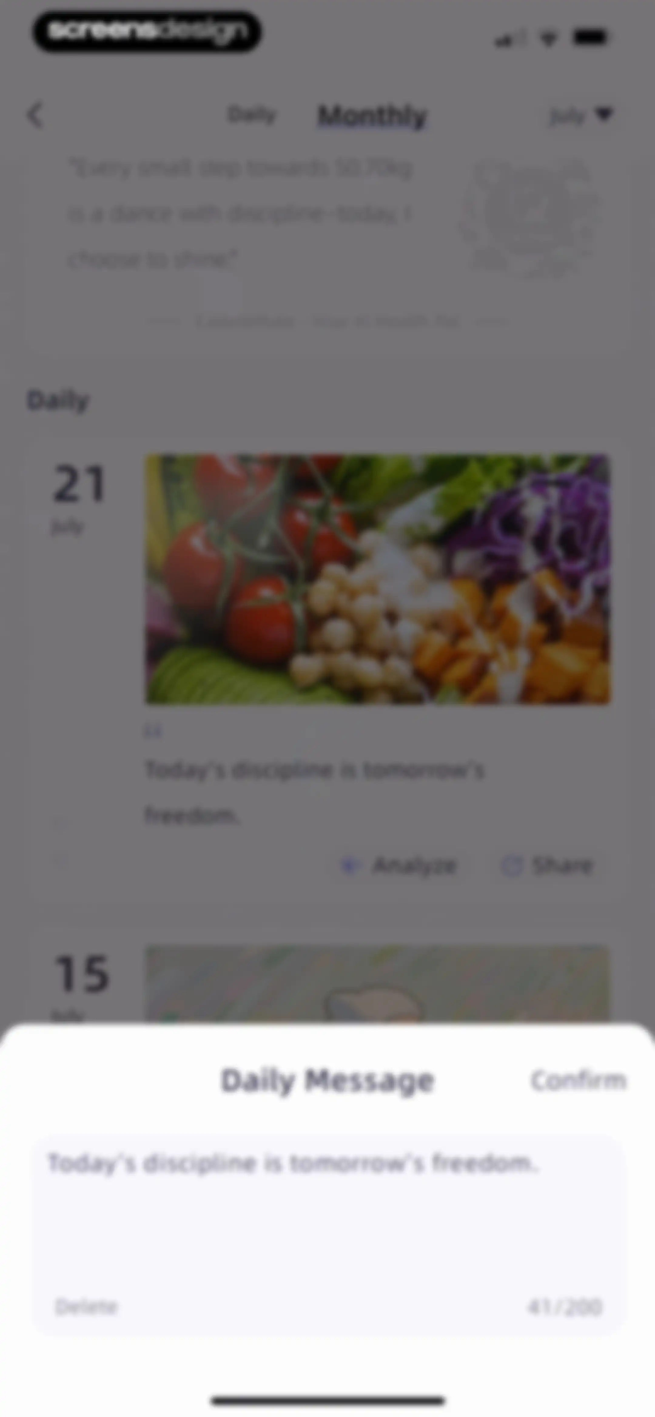 Calorie Tracker-CalorieMate screen 63